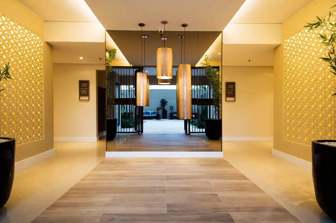 RJZ Cyrela Like Residencial Club -- Lobby do Edifício Music