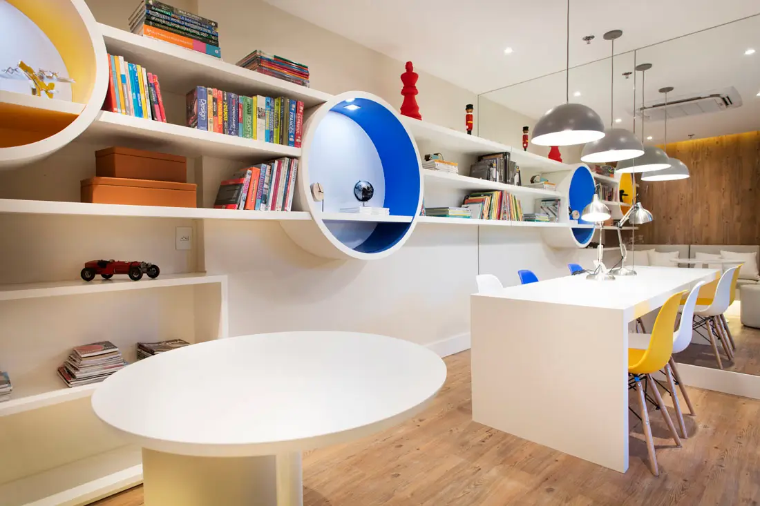 RJZ Cyrela Like Residencial Club -- Sala de Estudo