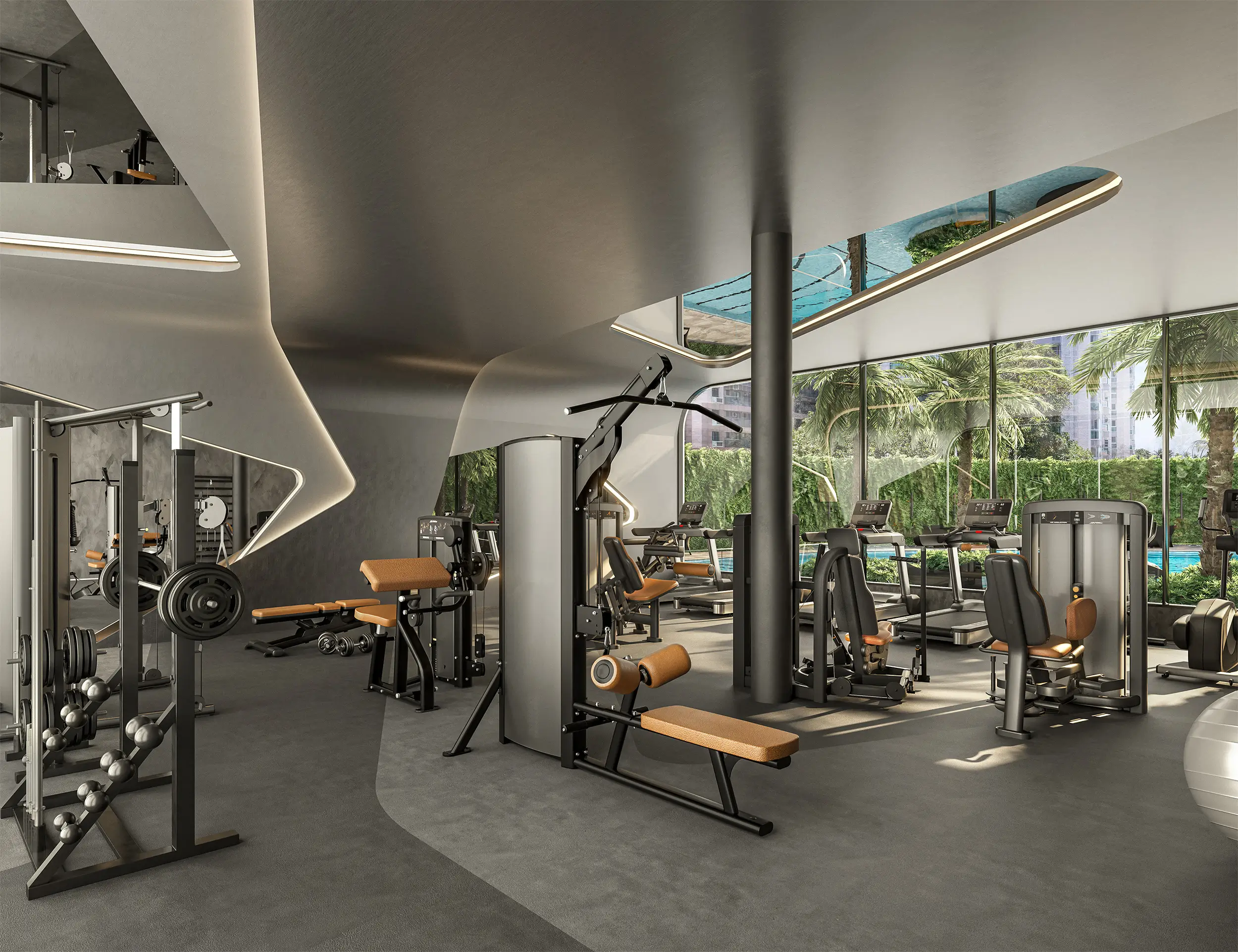 Coupé Tower -- ILUSTRAÇÃO ARTÍSTICA - FITNESS