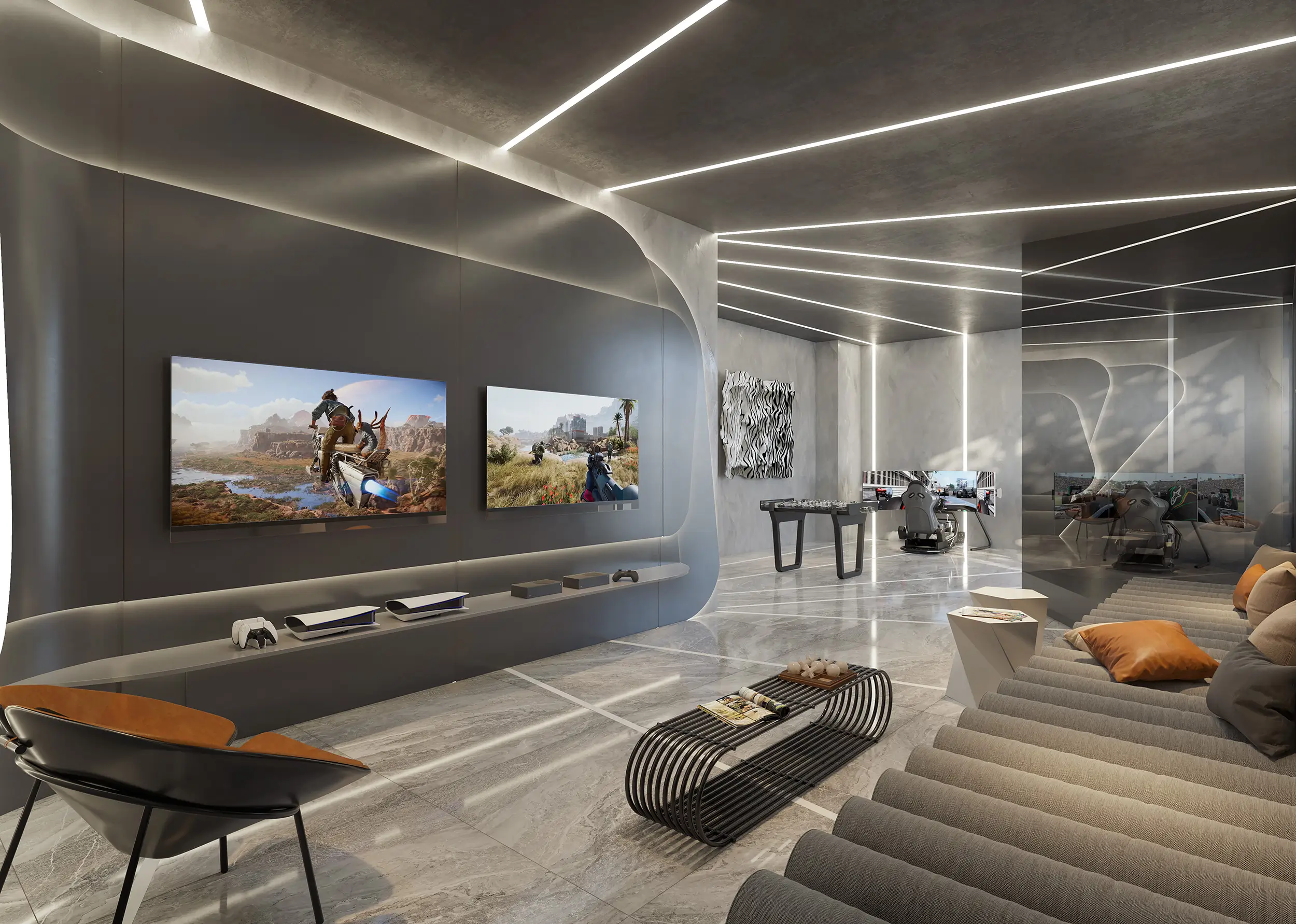 Coupé Tower -- ILUSTRAÇÃO ARTÍSTICA - GAME SPACE