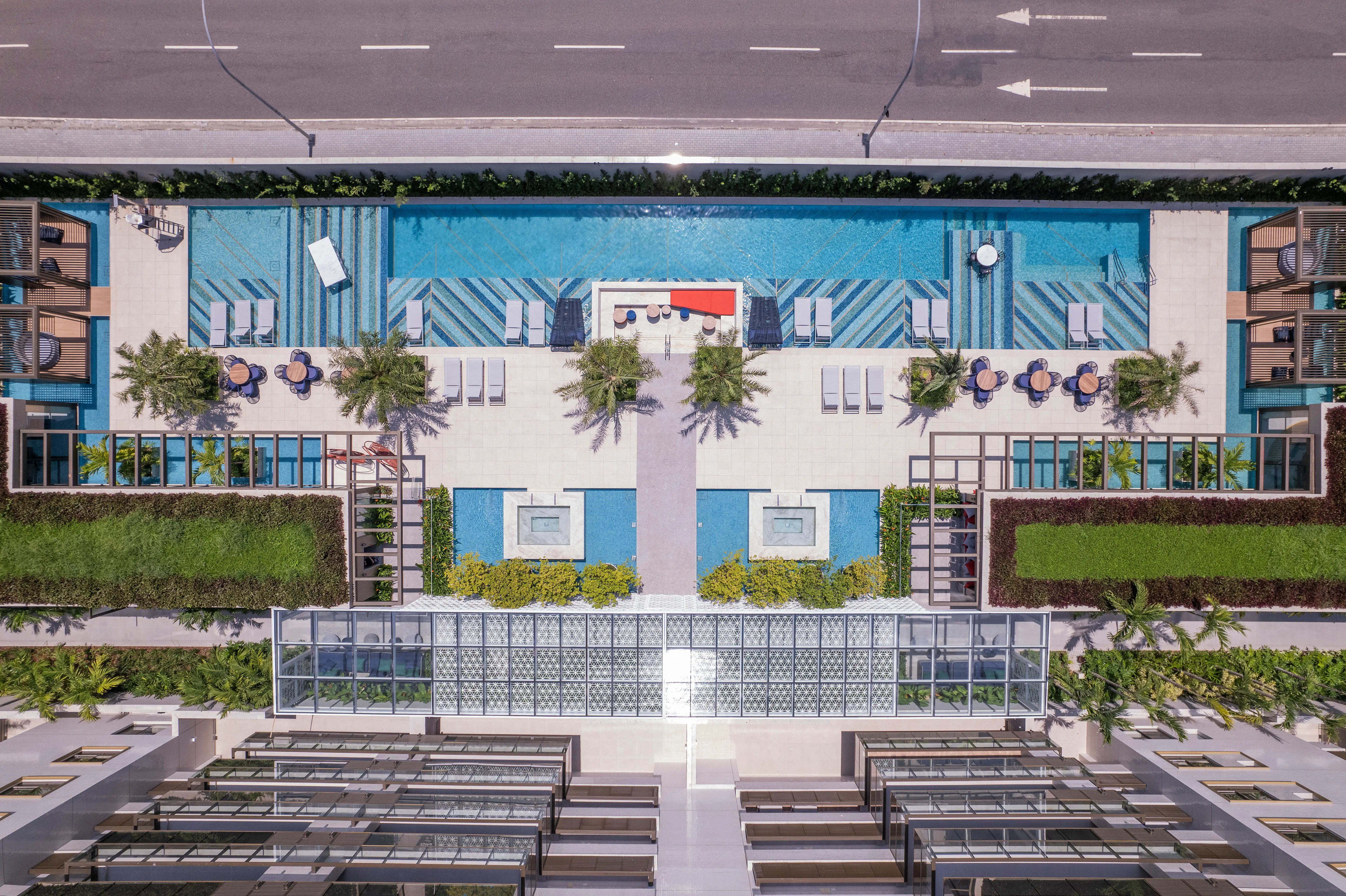 Wave by Yoo -- VISTA AÉREA DAS PISCINAS