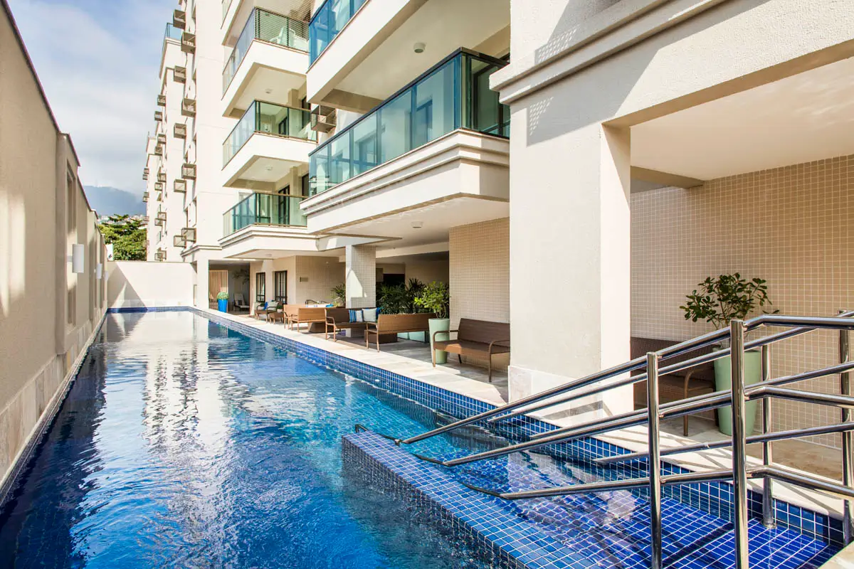 Duetto Residencial & Lazer -- piscina de 25 metros