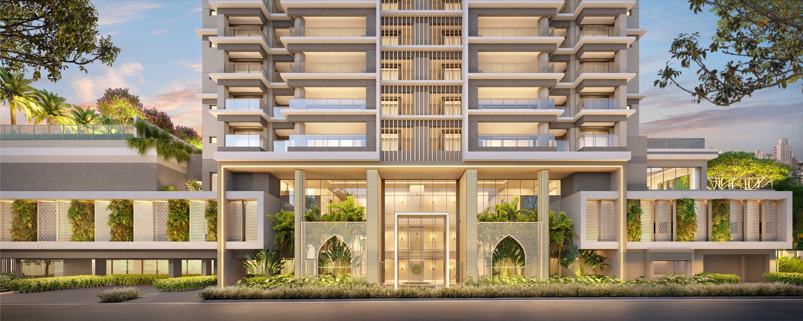 The Palace Royal -- Perspectiva Ilustrada | Embasamento