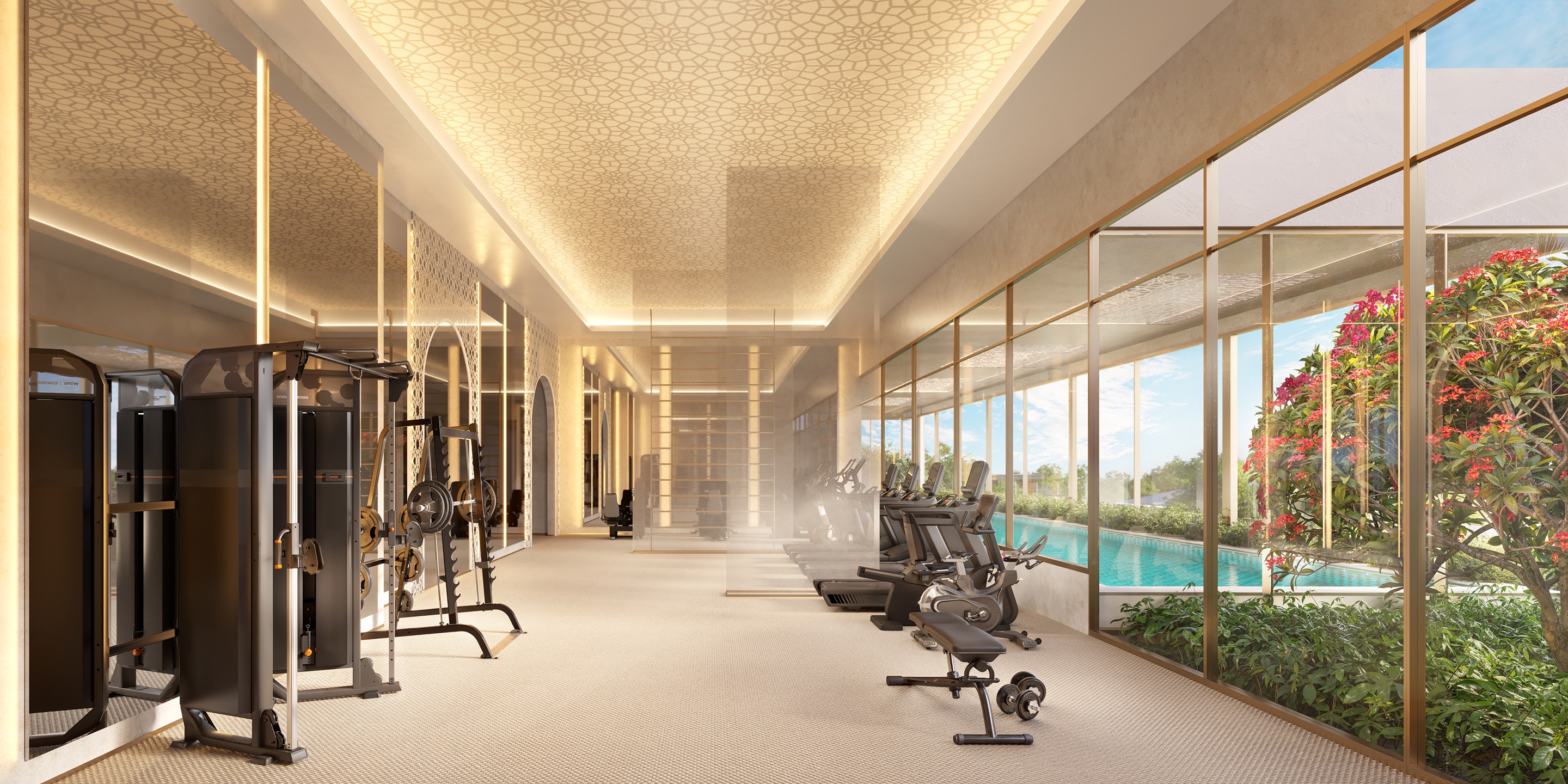 The Palace Oasis -- Perspectiva Ilustrada | Fitness