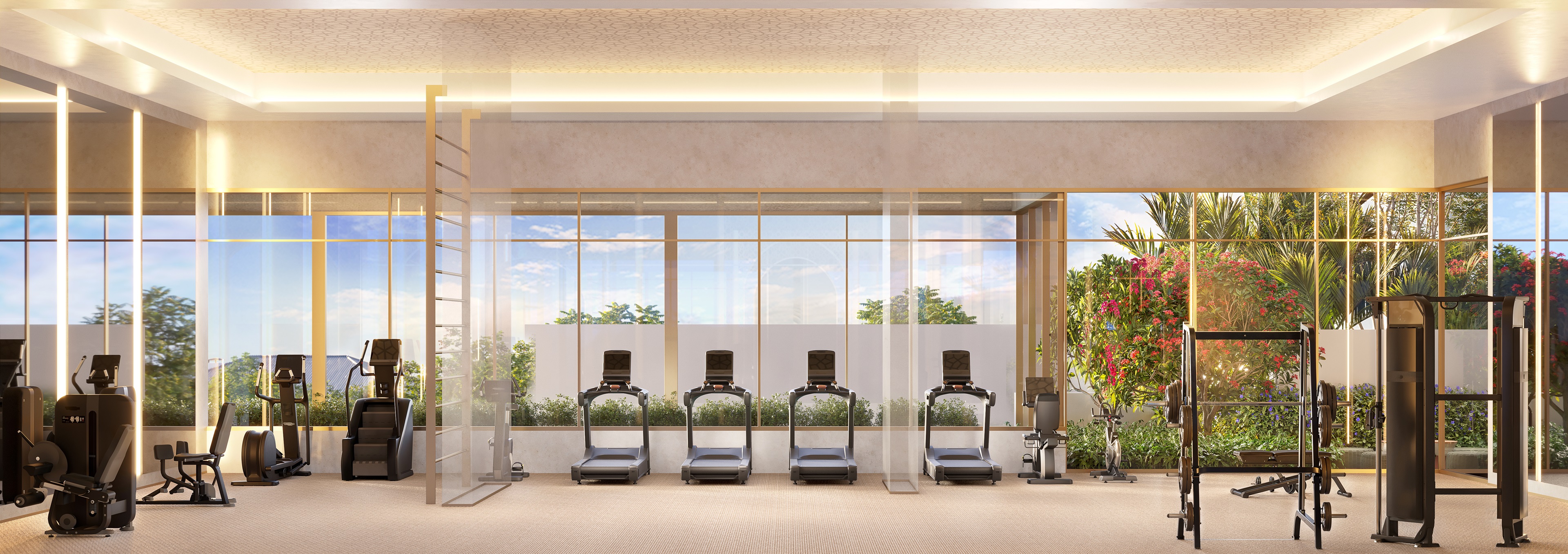 The Palace Oasis -- Perspectiva Ilustrada | Fitness