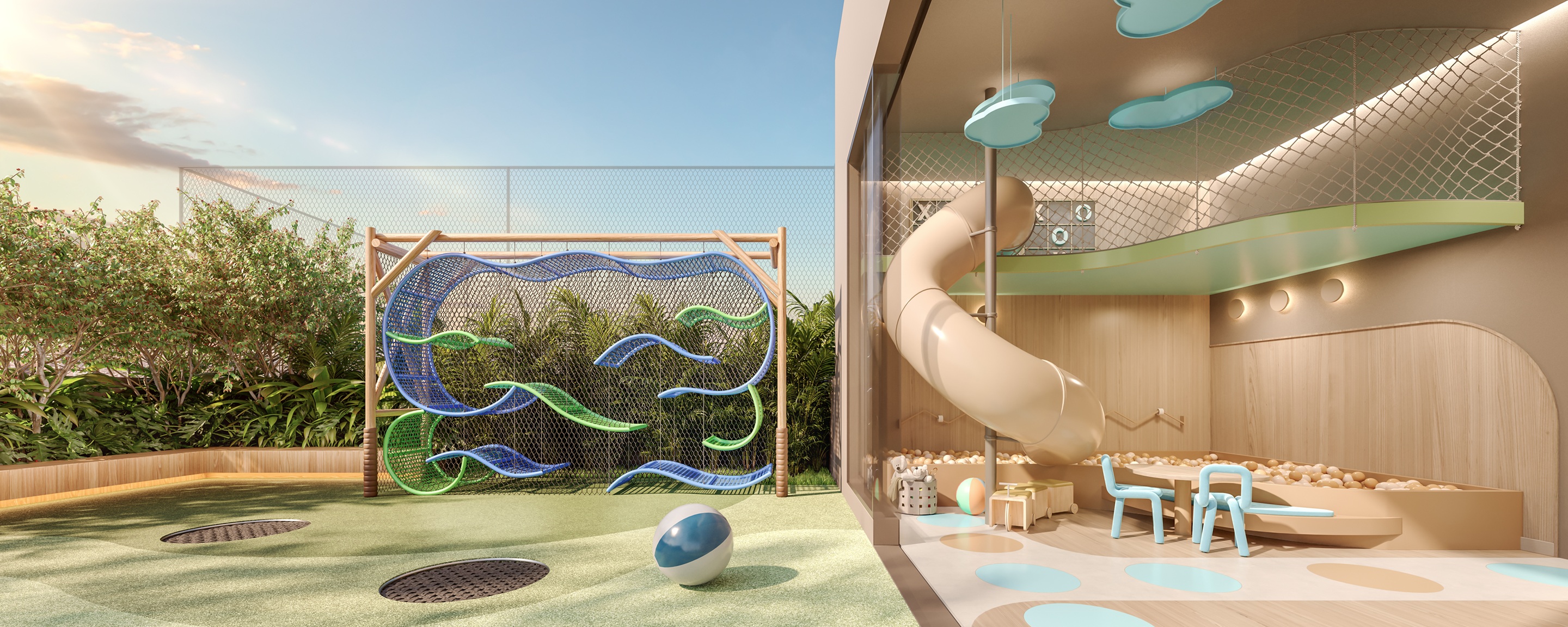 Brooklin Senses by Cyrela -- Pespectiva Ilustrada | Brinquedoteca