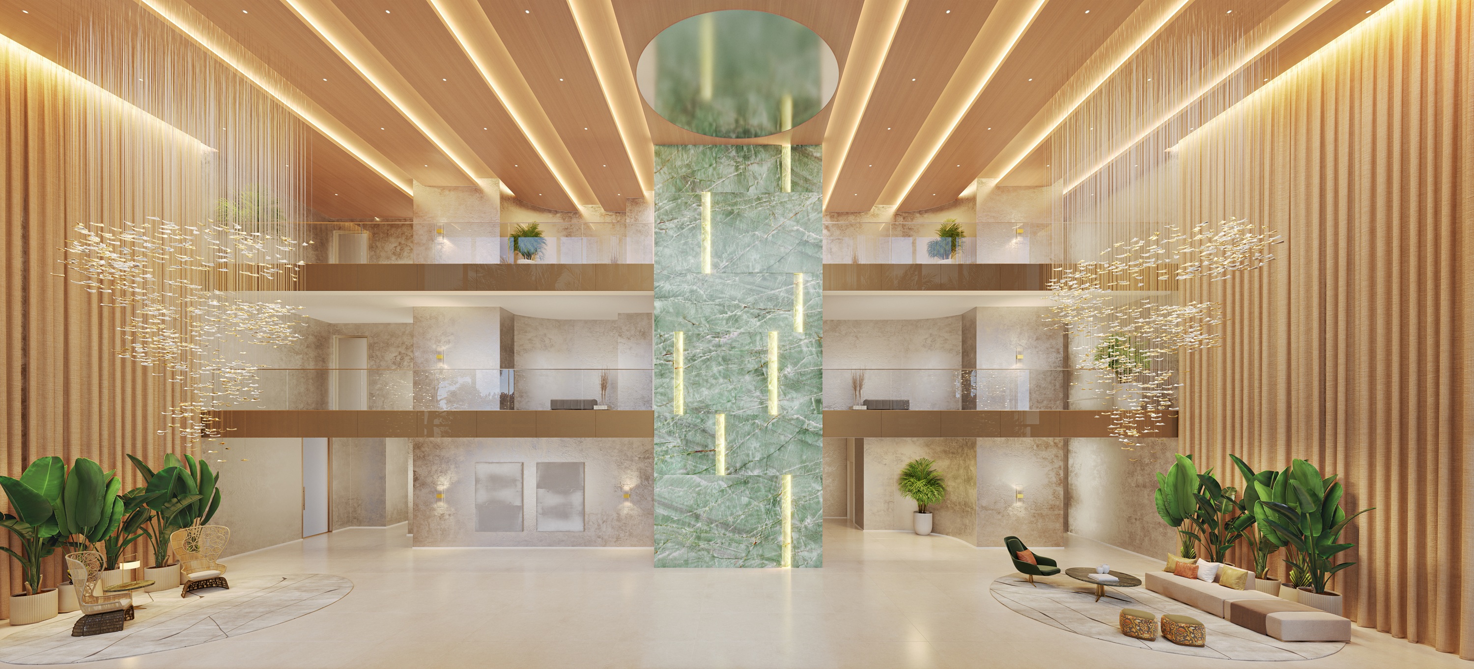 Brooklin Senses by Cyrela -- Perspectiva Ilustrada | Lobby