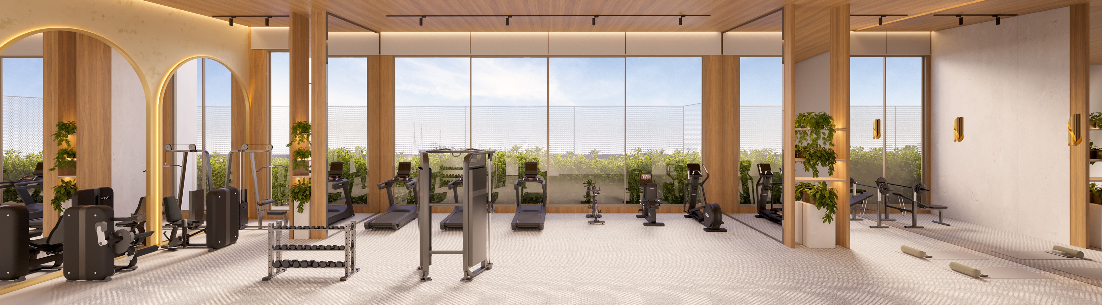 Brooklin Senses by Cyrela -- Perspectiva Ilustrada | Fitness