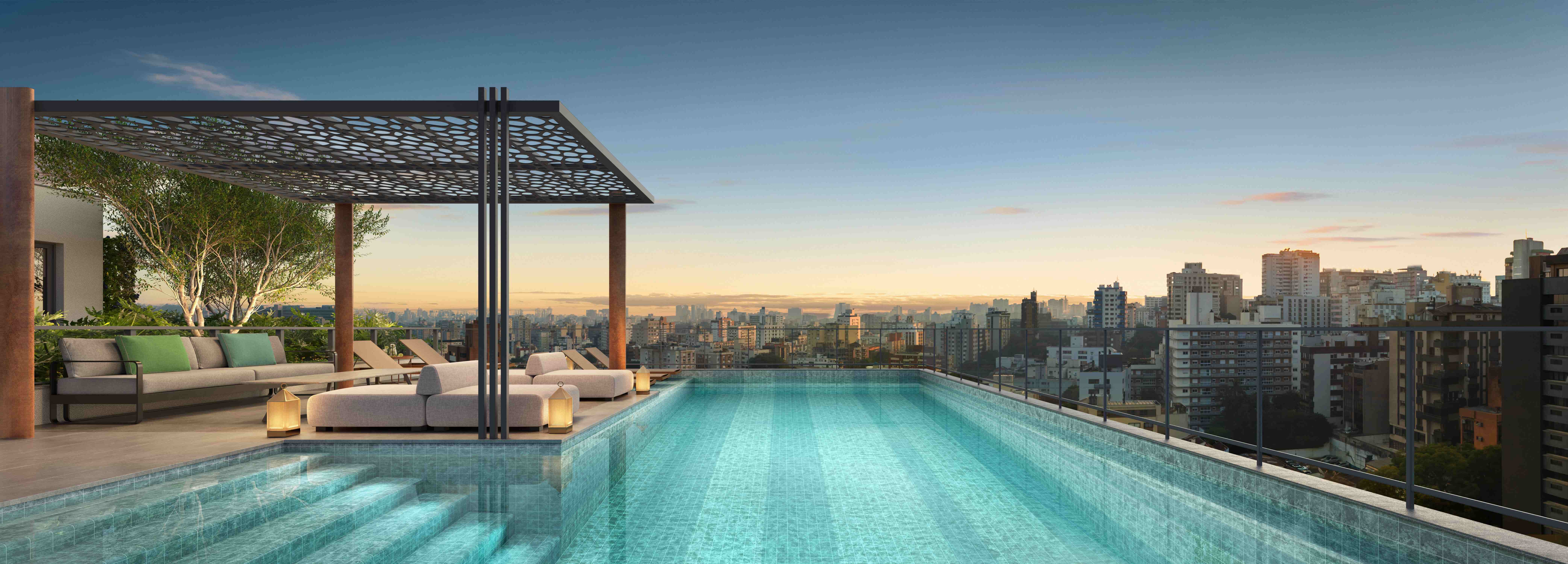 Castro, 700 Powered by Porsche Consulting -- Piscina no Rooftop