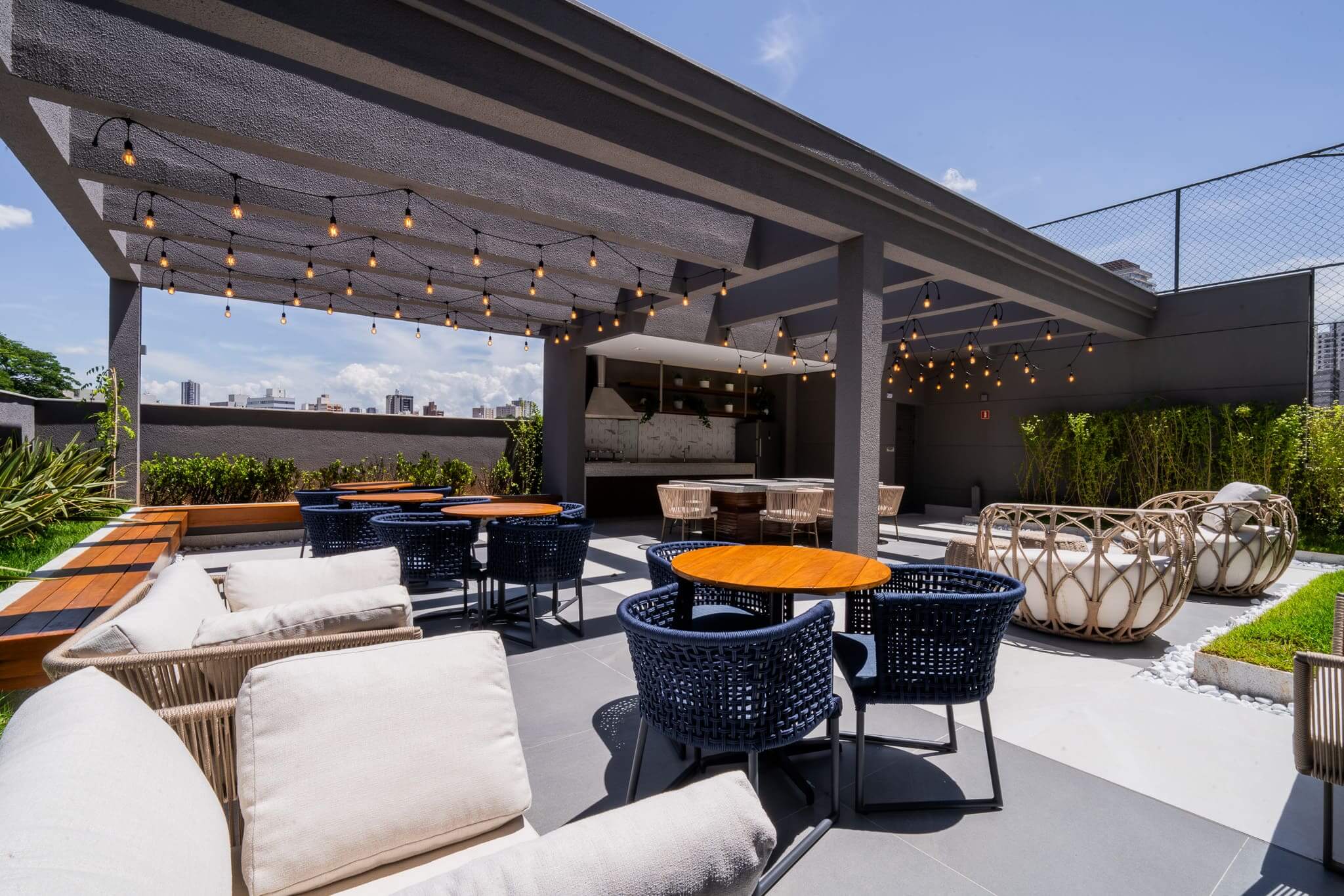 Haus Nova Campinas -- Foto do Empreendimento Pronto l Churrasqueira