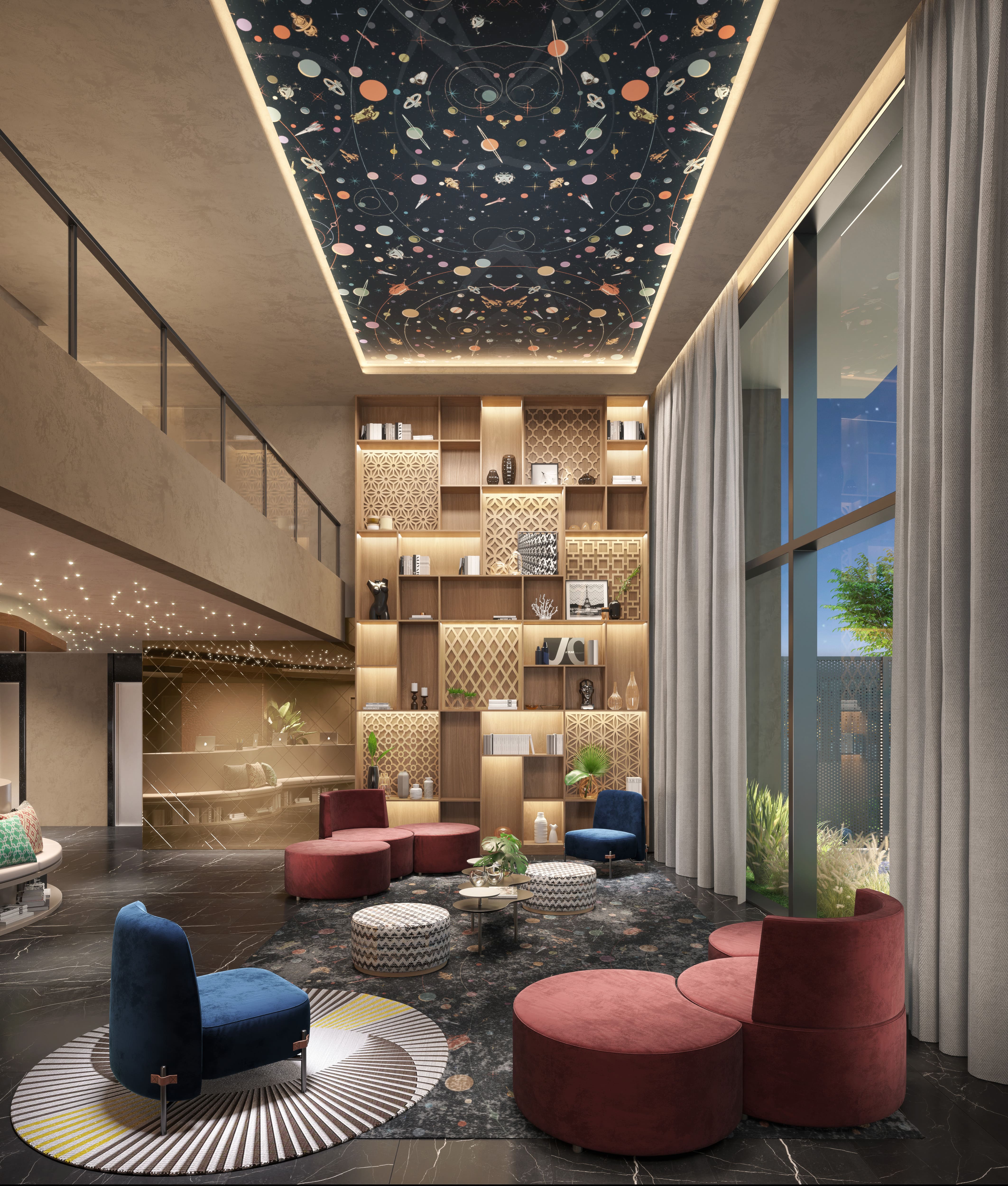 24/SE7E Studios -- Lobby