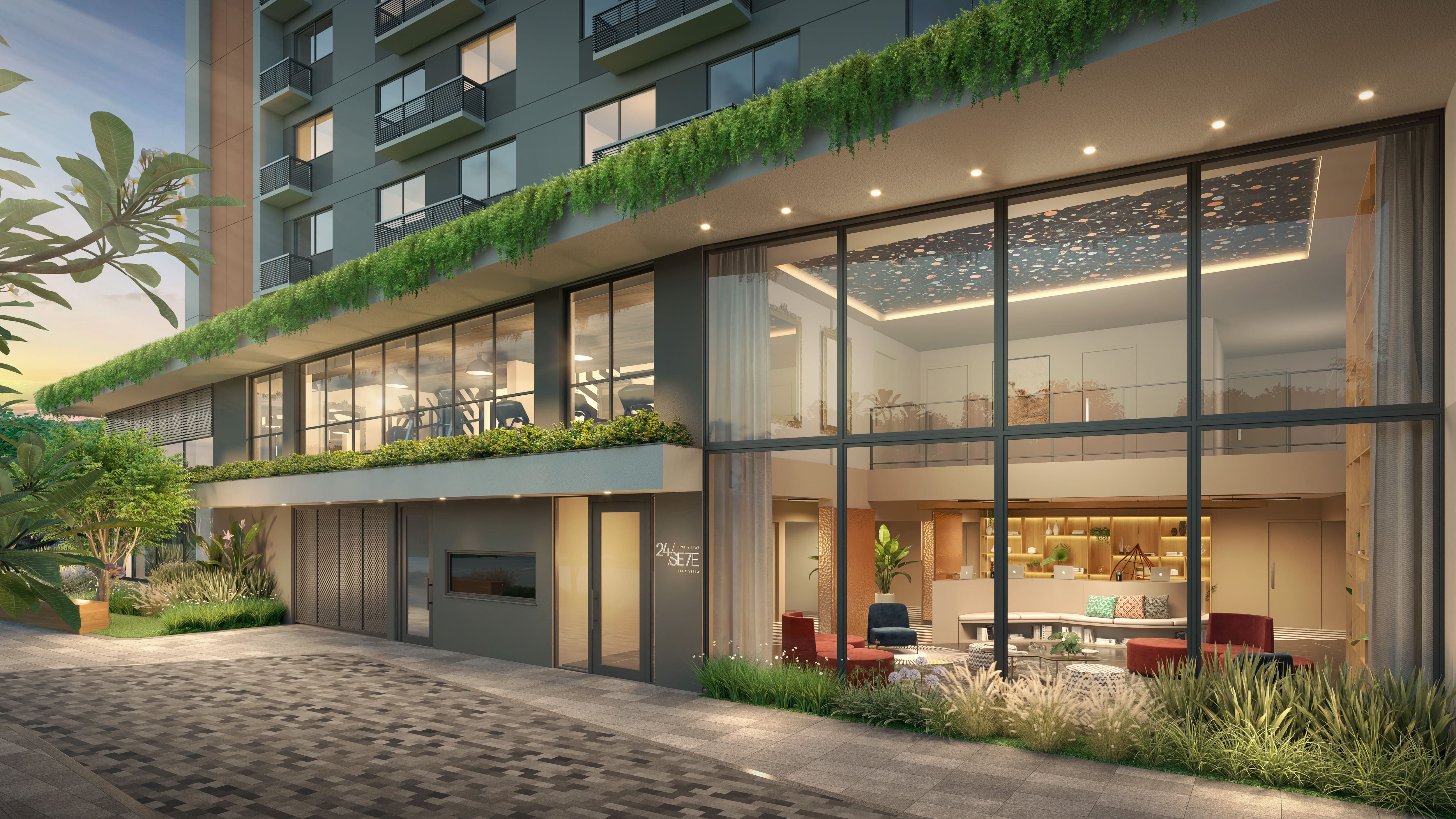 24/SE7E Studios -- Porte-cochère