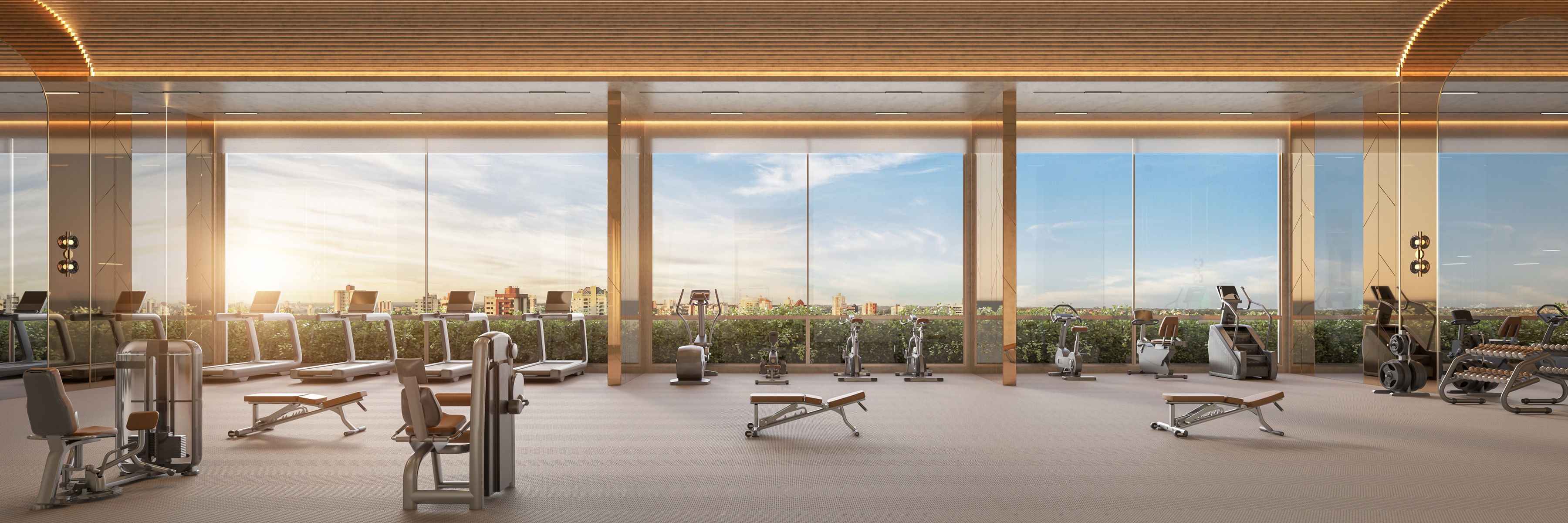 Casa Senses -- Perspectiva Ilustrada | Fitness