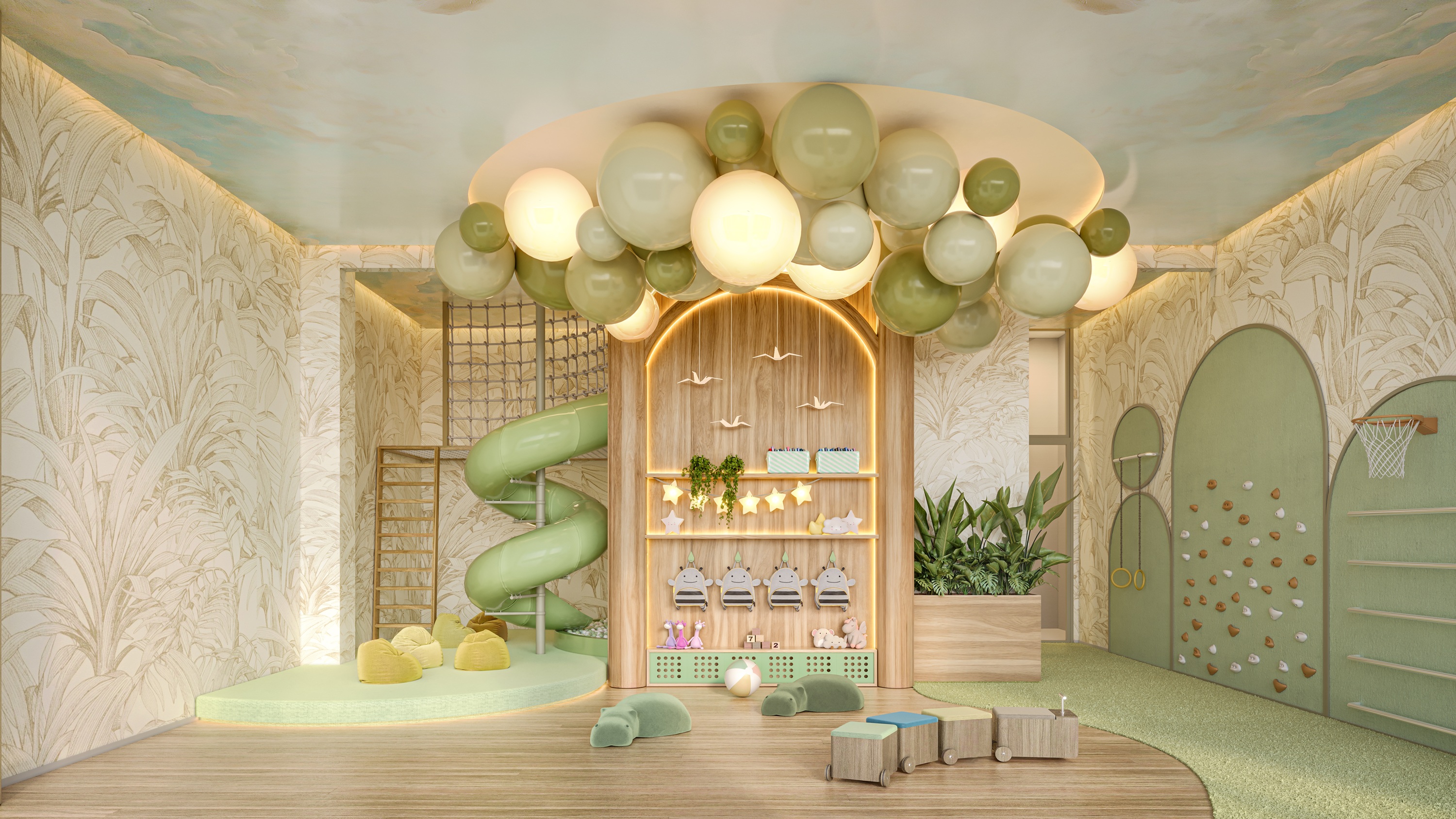 Casa Senses -- Perspectiva Ilustrada | Brinquedoteca