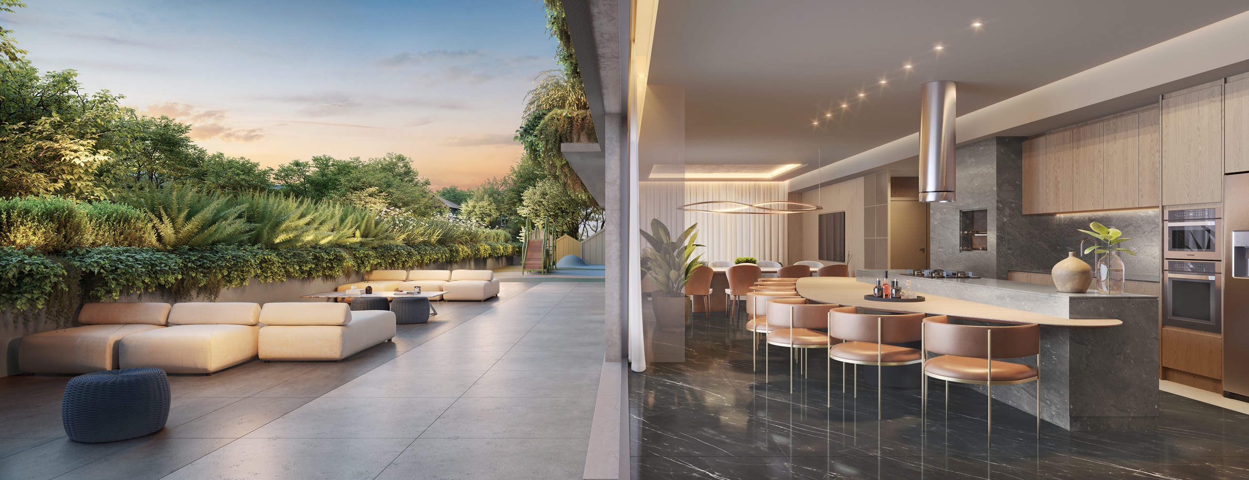 Legacy powered by Porsche Consulting -- Espaço Gourmet com Lounge Externo