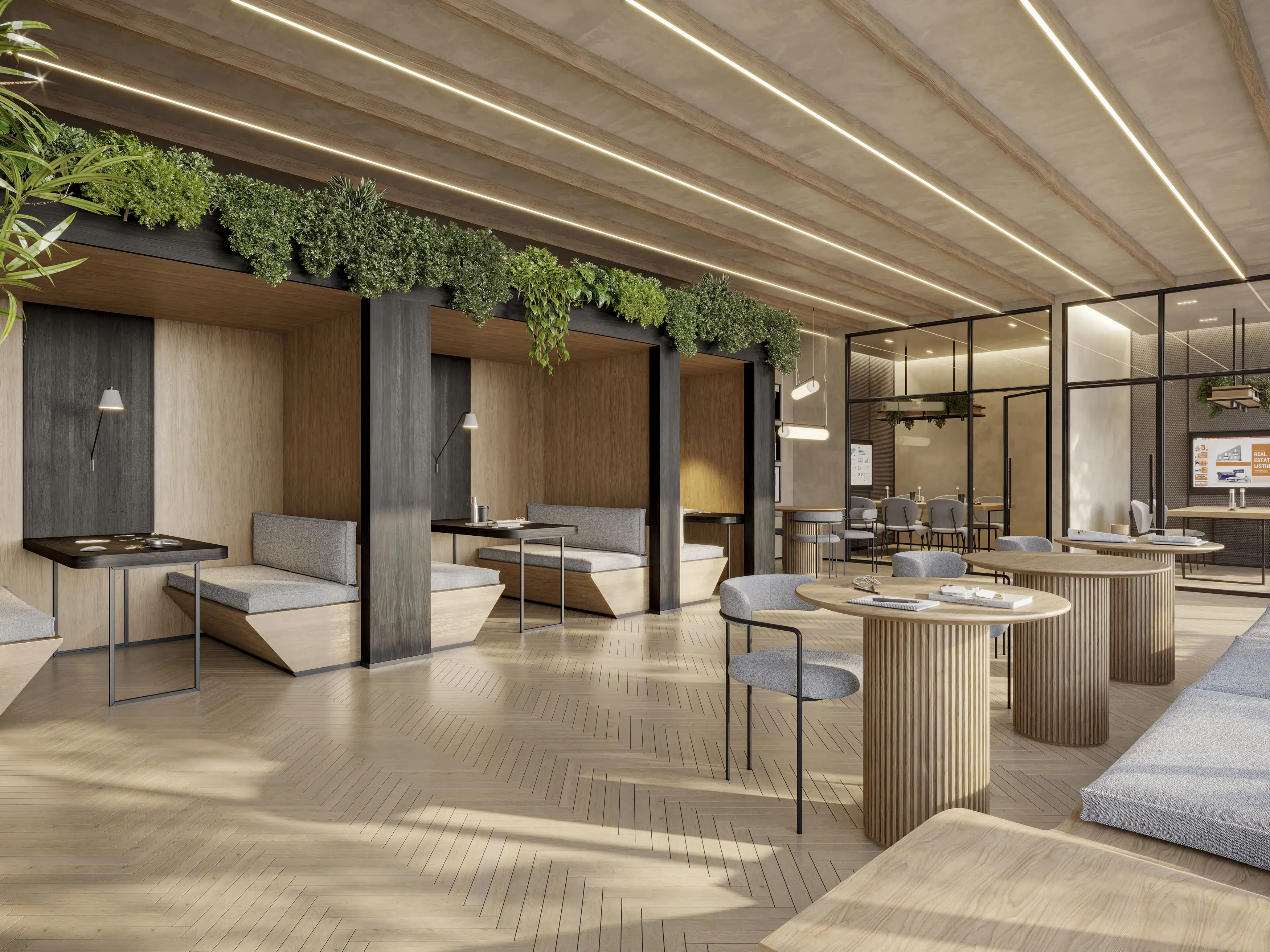 Endless Península by Edsa -- Ilustração Artística - Coworking