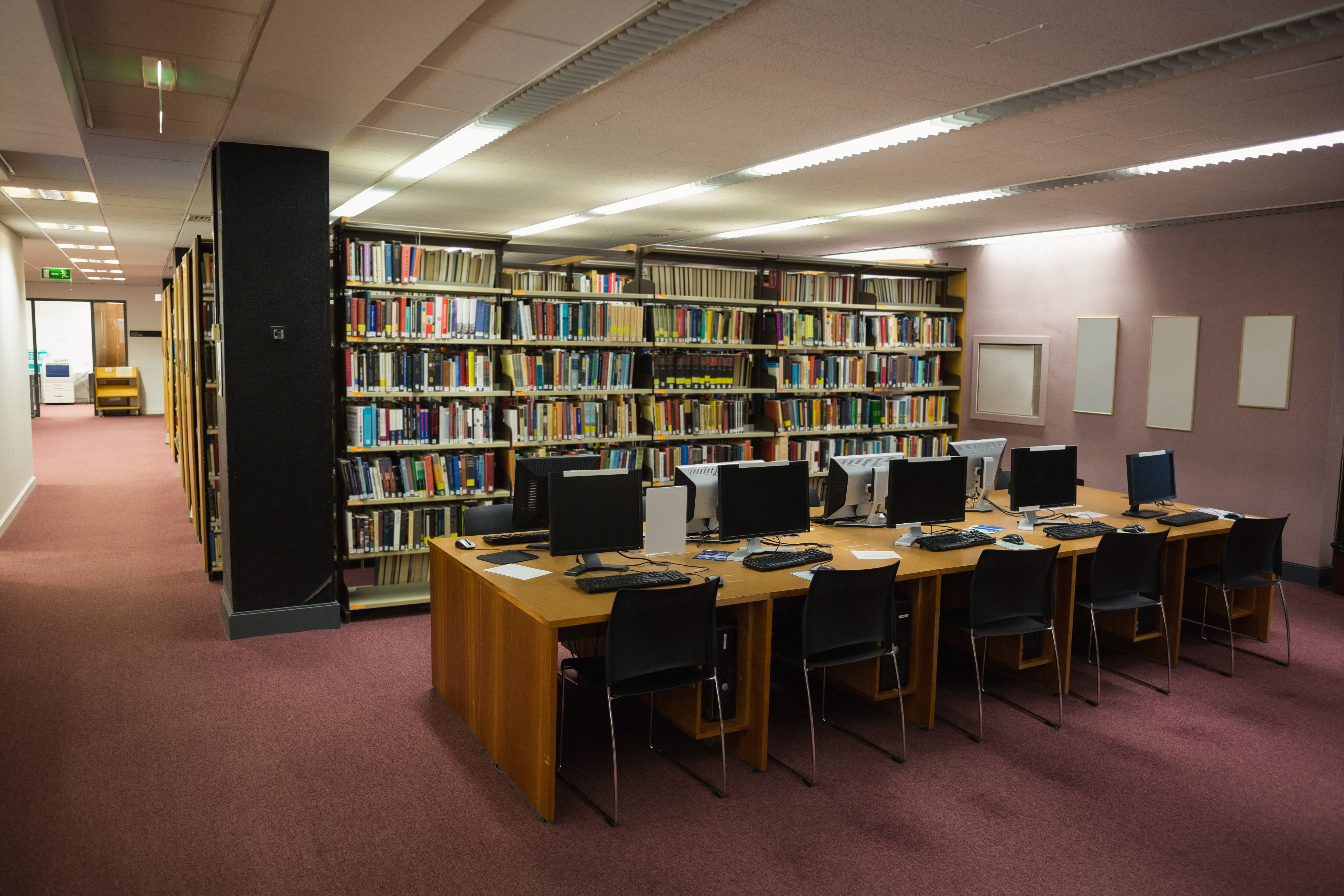 Sala de estudos, design de interiores da sala.