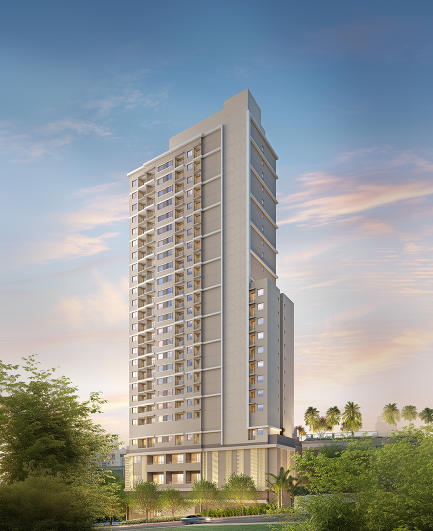 The Palace Apartments -- Perspectiva Ilustrada | Fachada