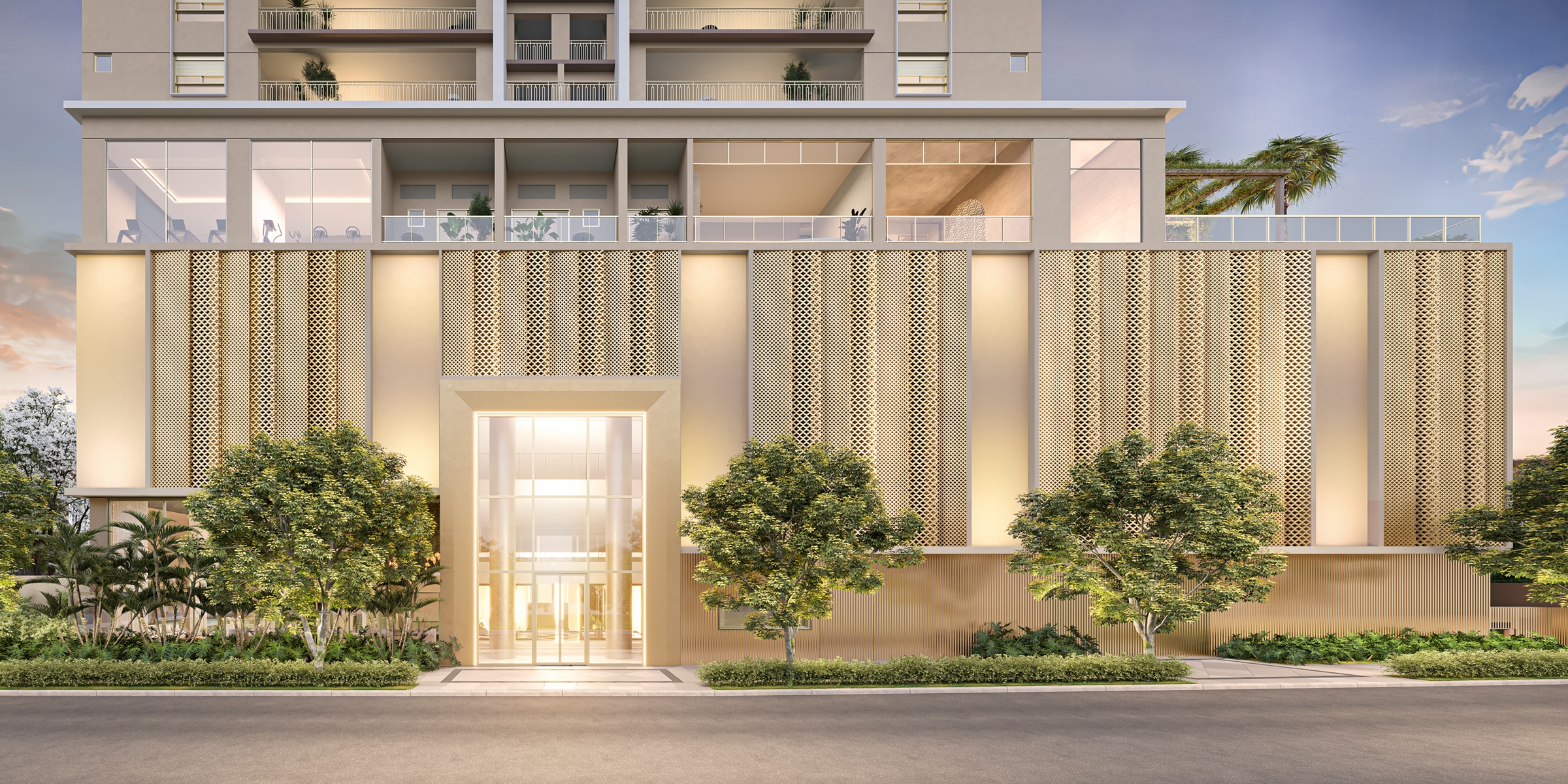 The Garden Klabin -- Perspectiva Ilustrada | Embasamento