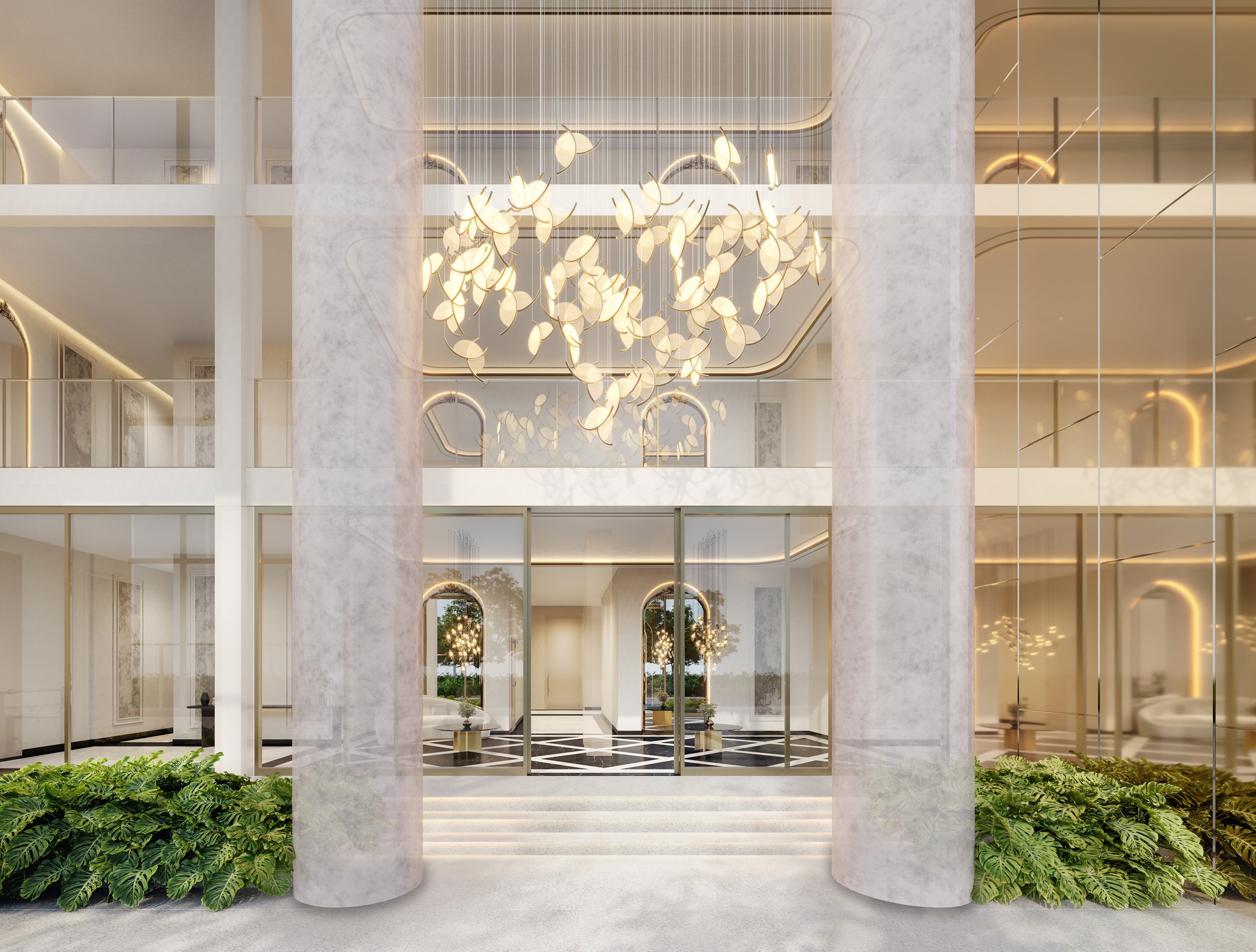 The Garden Klabin -- Perspectiva Ilustrada | Clausura Social