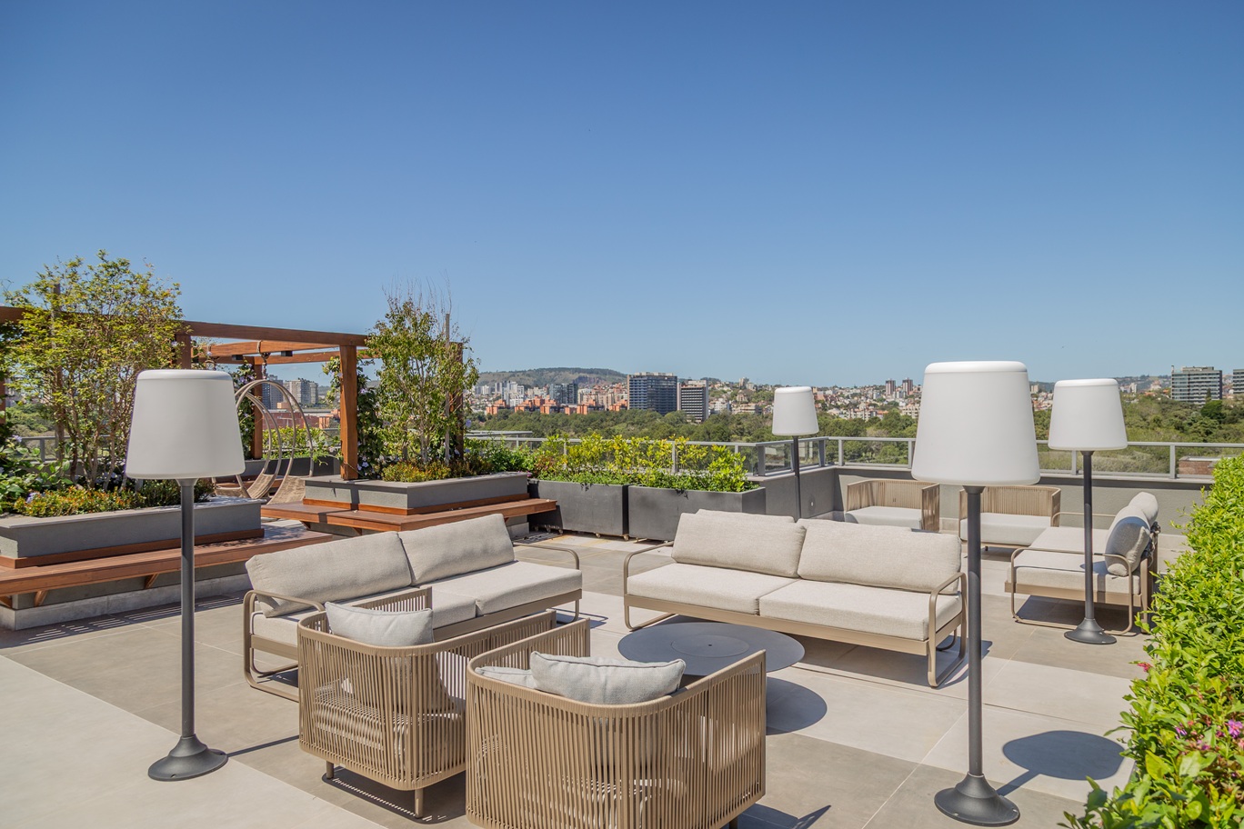 Boa Vista Country Club -- Lounge externo rooftop