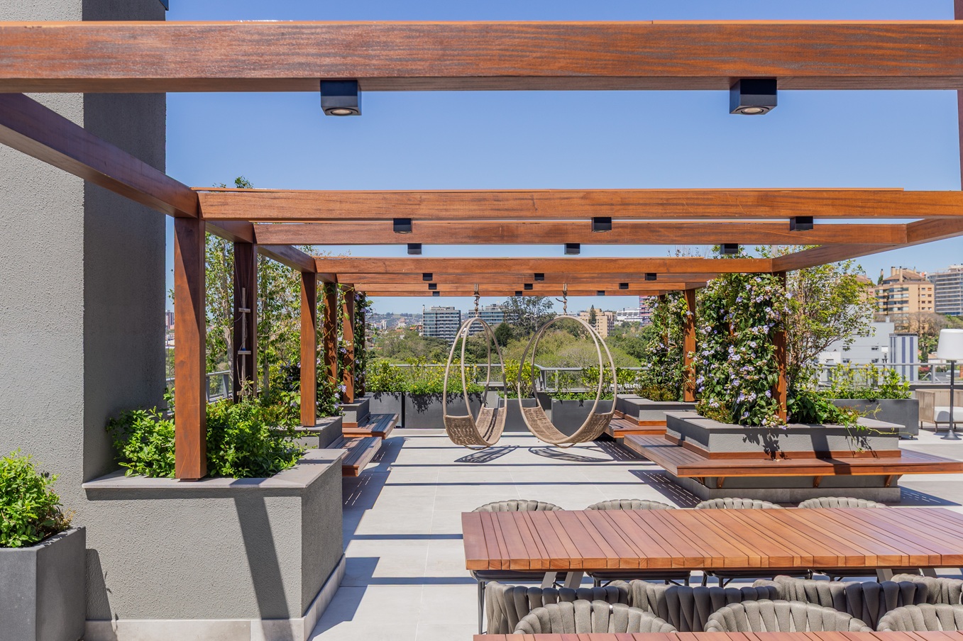 Boa Vista Country Club -- Vista aérea do rooftop