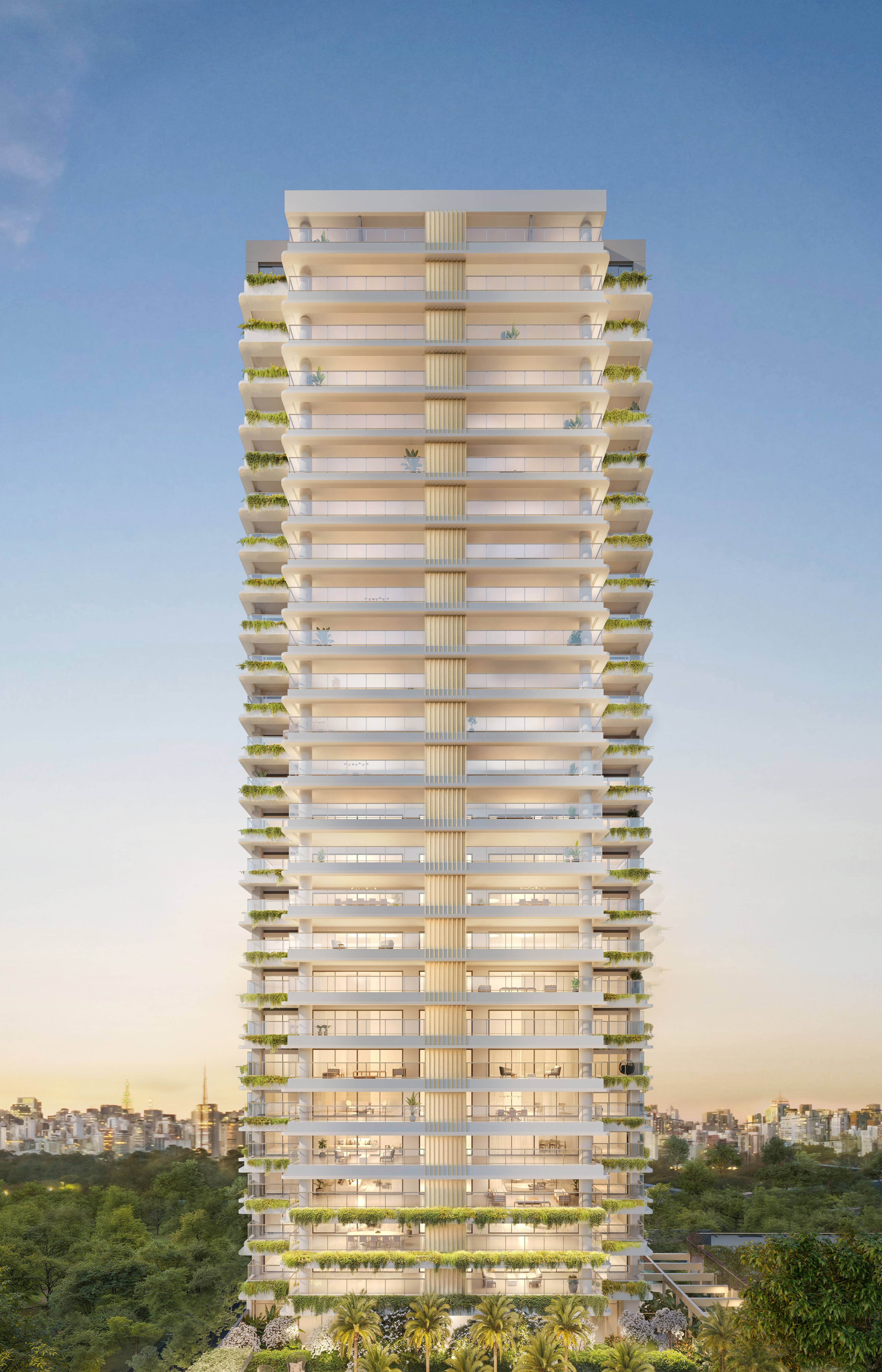 Zen Cyrela e Yoo -- Perspectiva Ilustrada | Fachada