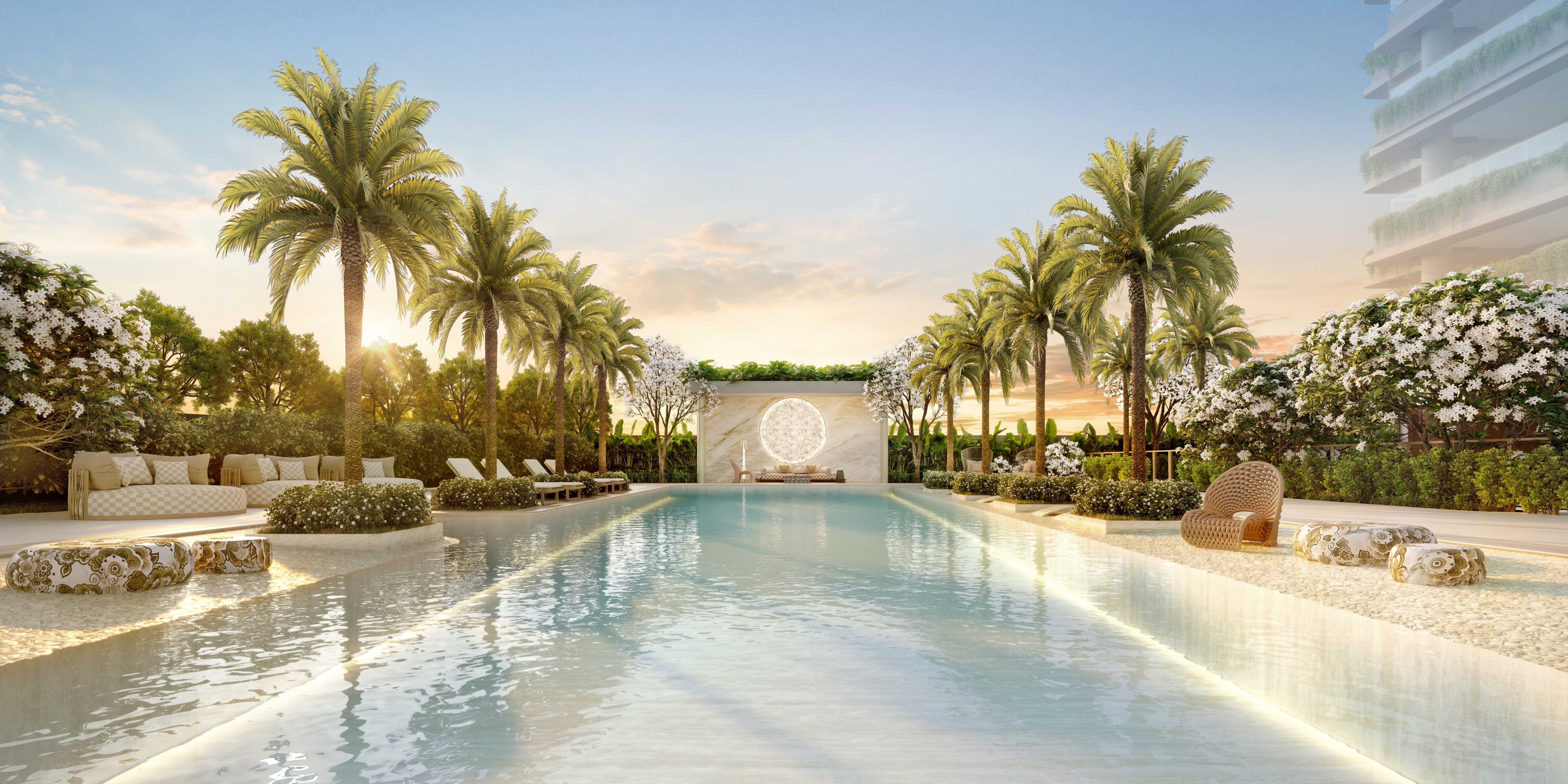 Zen Cyrela e Yoo -- Perspectiva Ilustrada | Piscina Descoberta