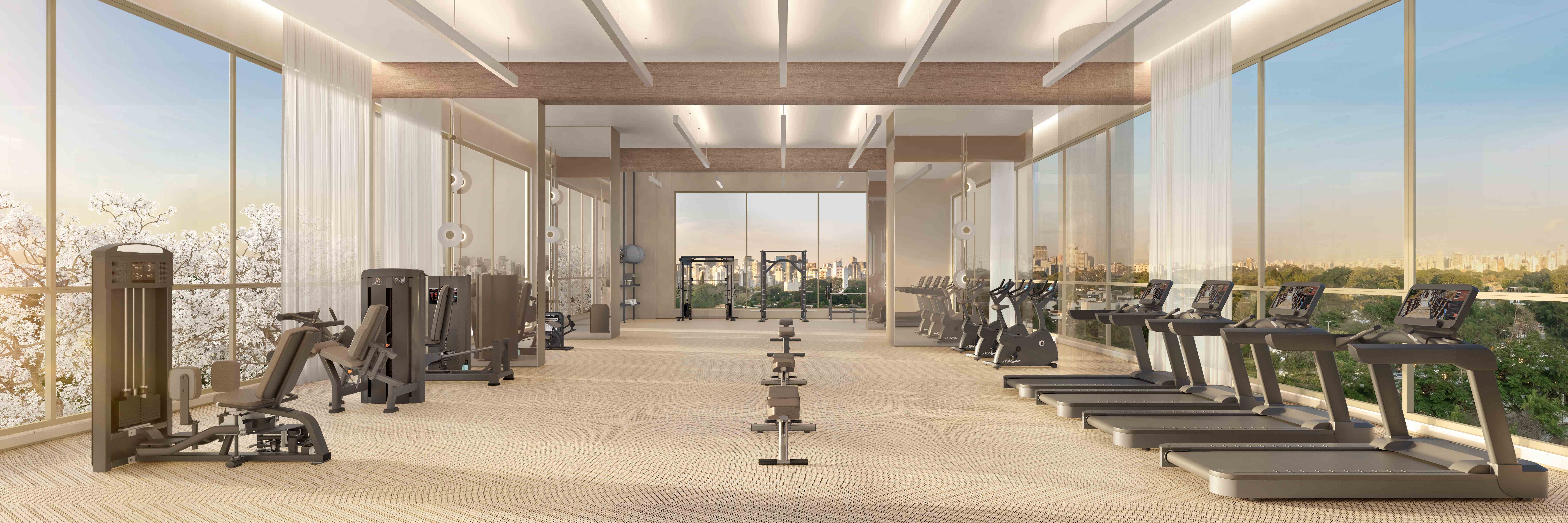 Zen Cyrela e Yoo -- Perspectiva Ilustrada | Fitness