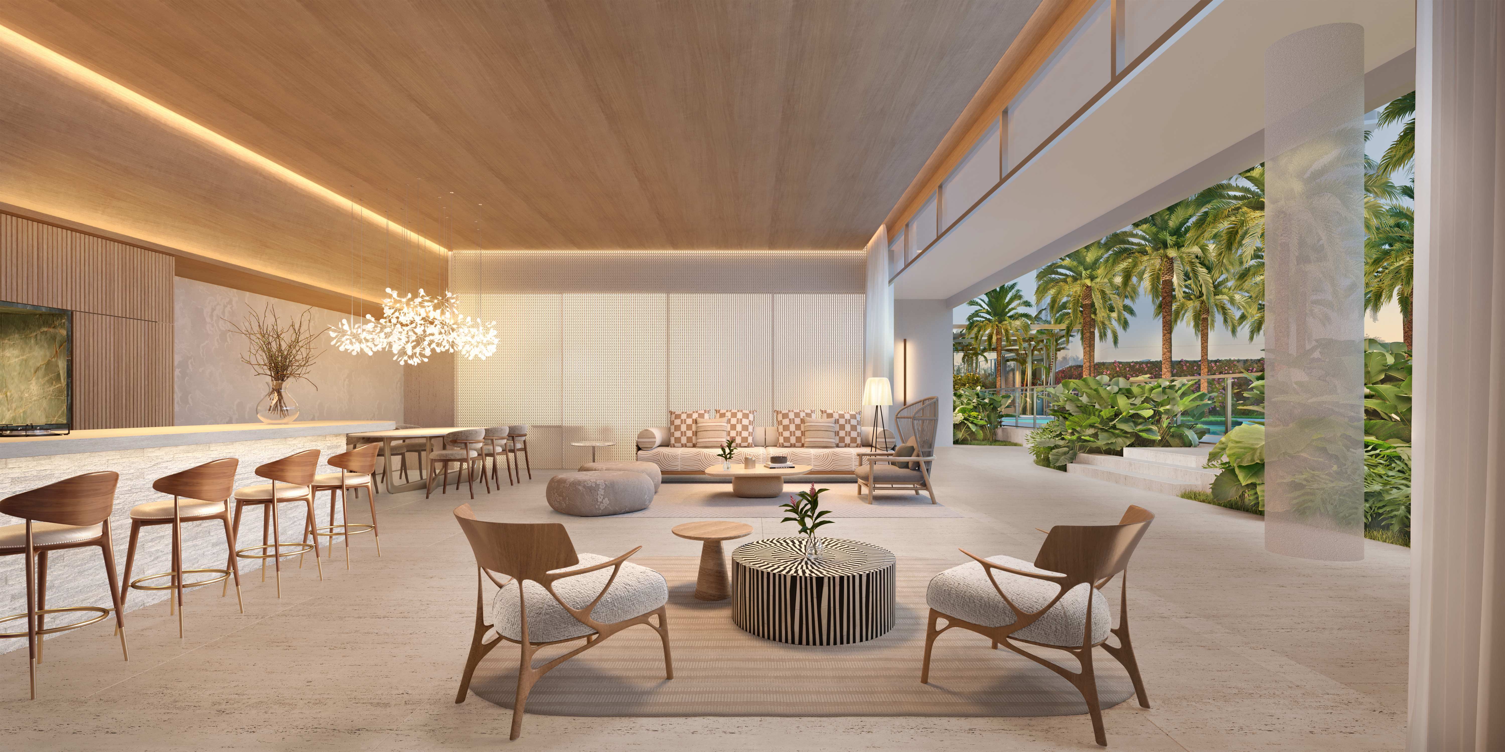 Zen Cyrela e Yoo -- Perspectiva Ilustrada | Private House B