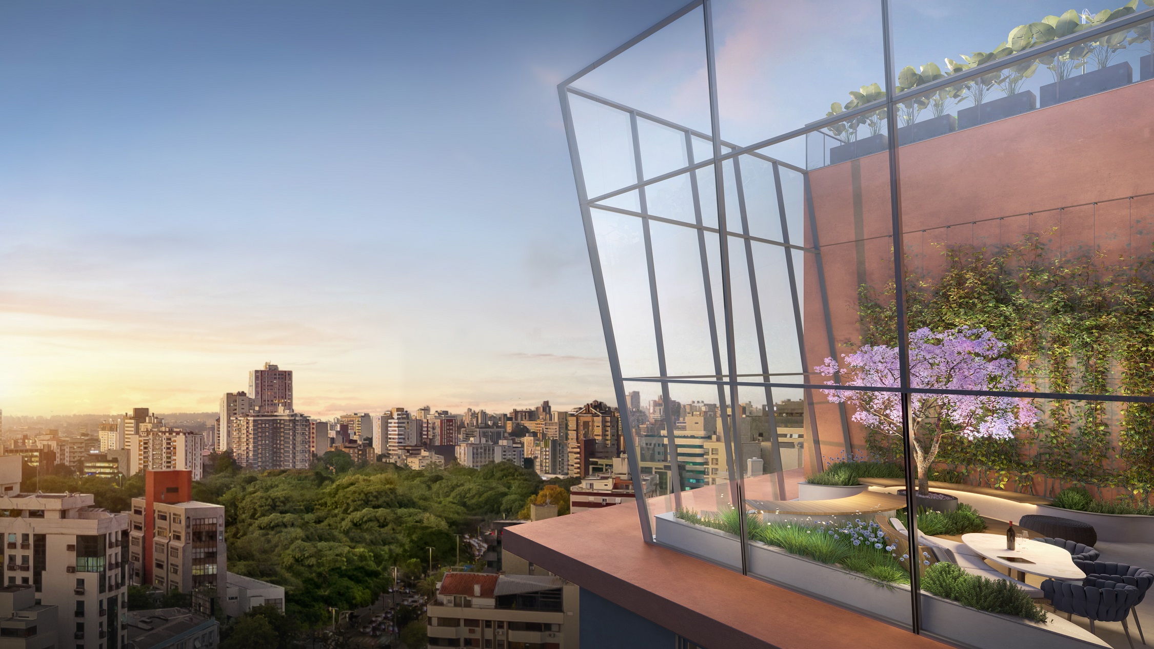 Imagem ilustrativa do skyglass lounge