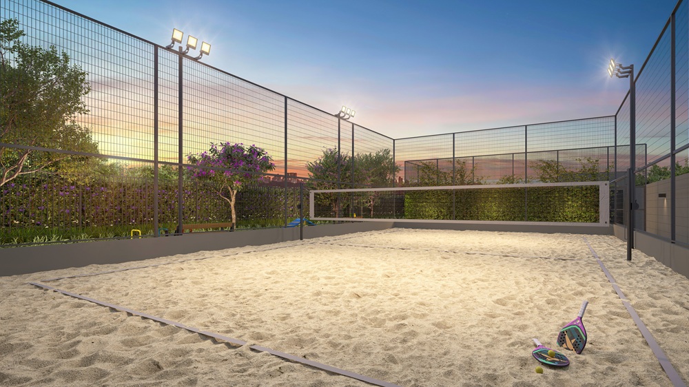 Skyline Menino Deus -- Quadra de Beach Tennis