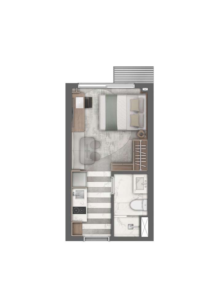 Imagem da planta do empreendimento