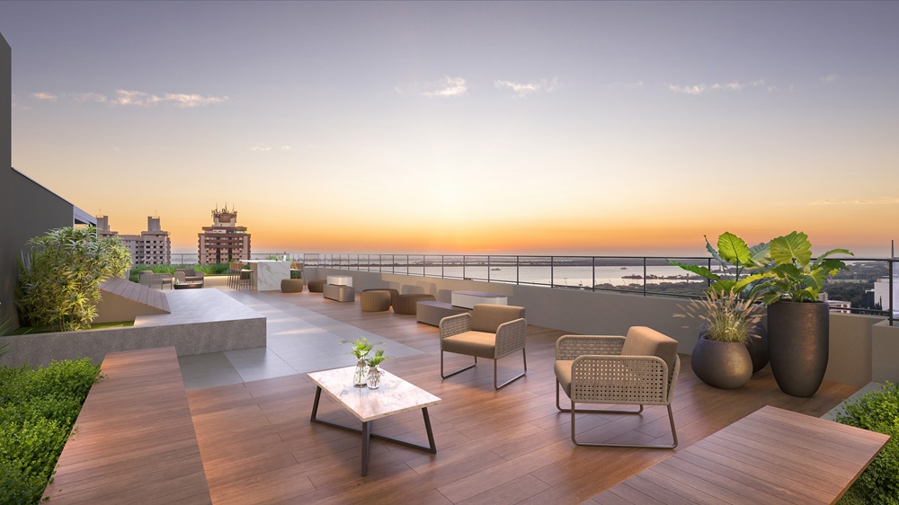 Skyline Menino Deus -- Rooftop