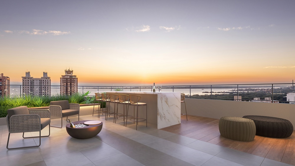 Skyline Menino Deus -- Rooftop gourmet