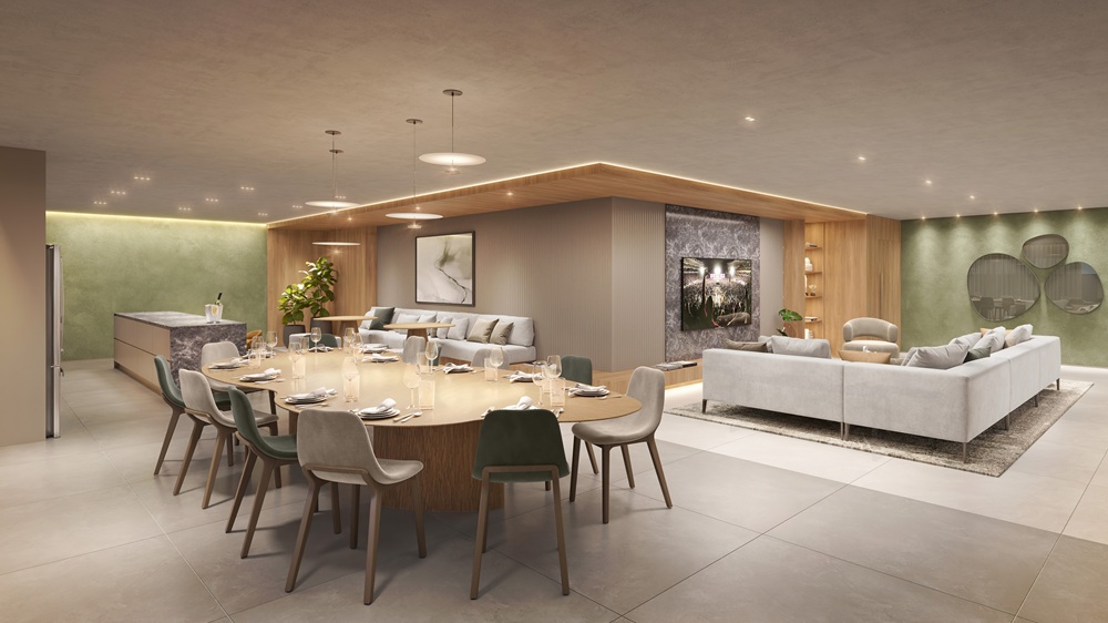 Skyline Menino Deus -- Salão de festas