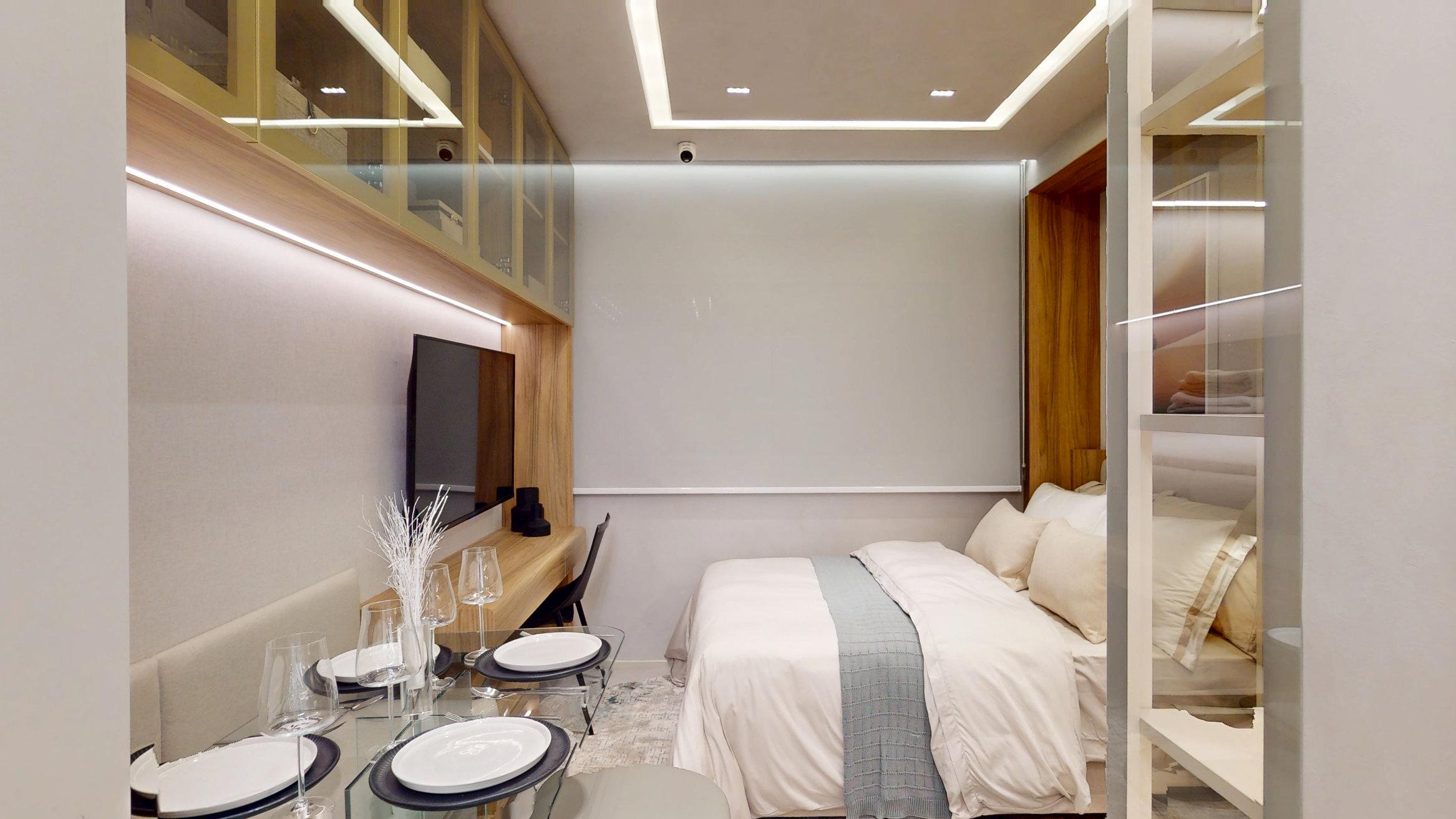 Imagens do studio decorado