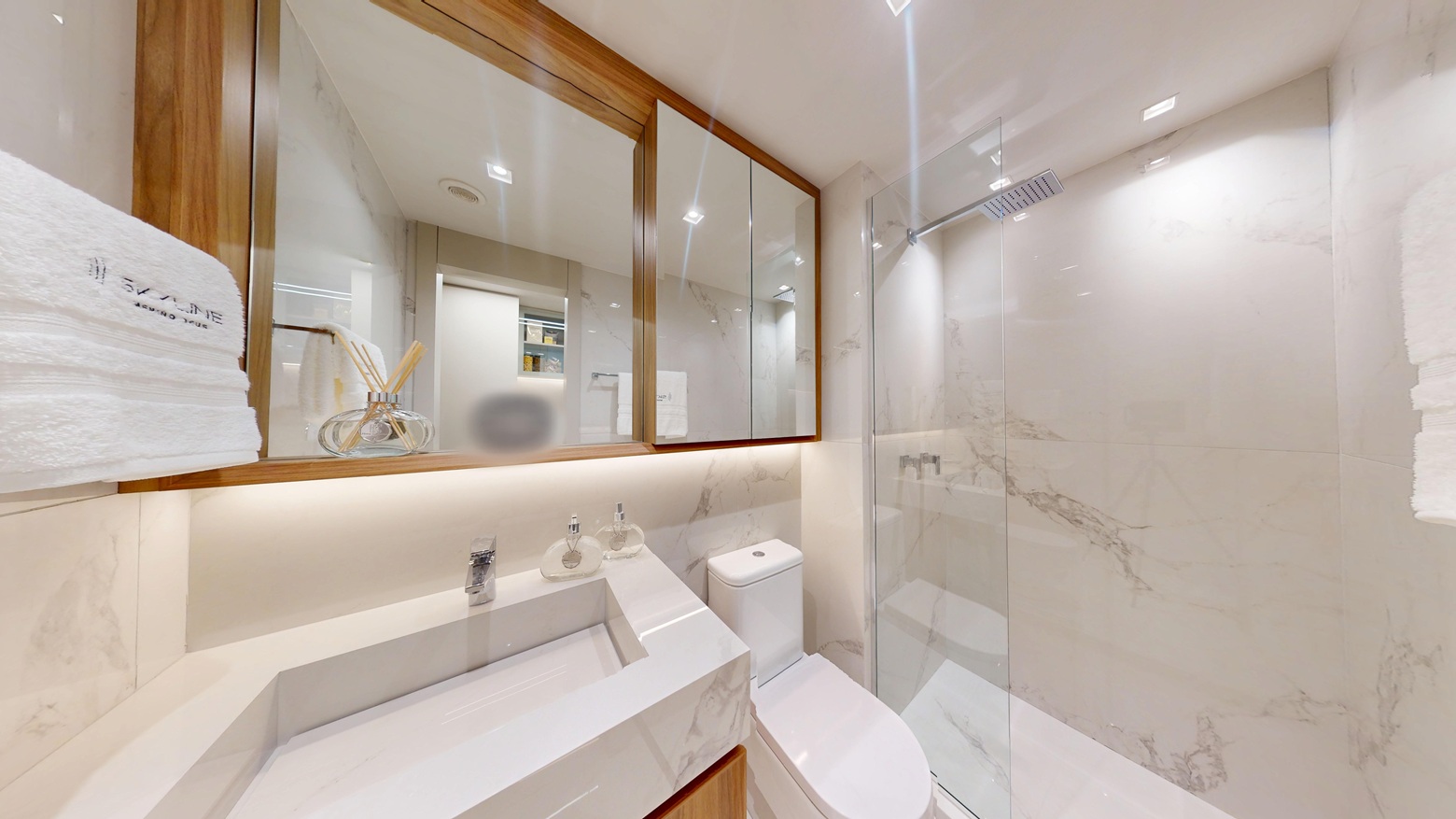 Imagens do studio decorado