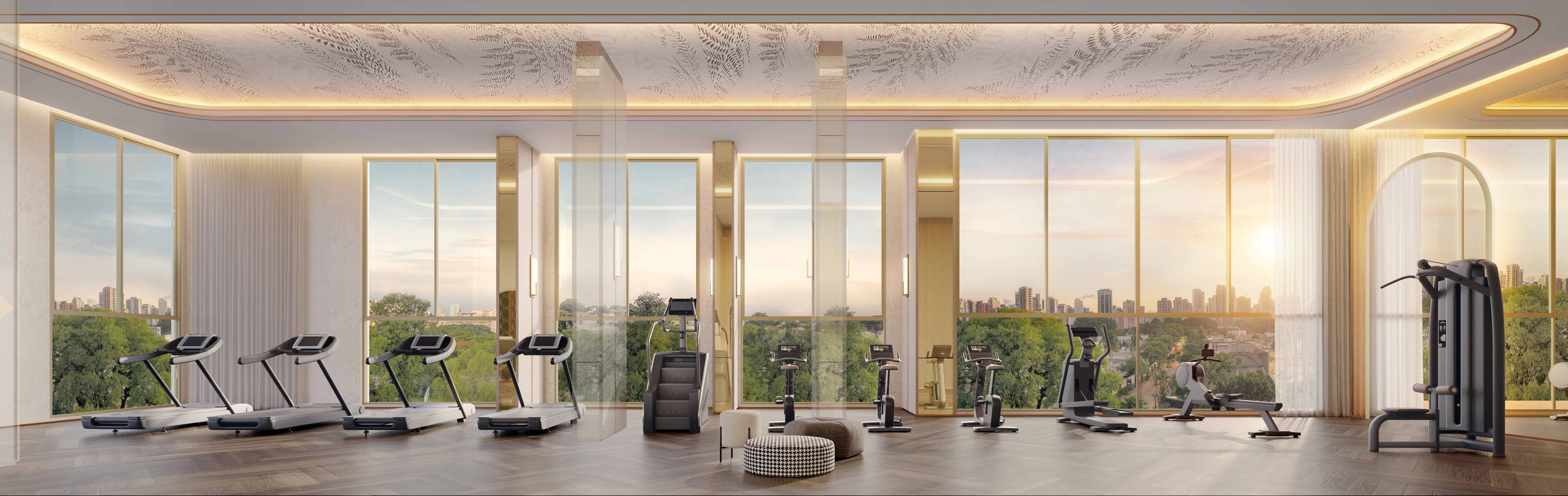 Green Garden Residences -- Perspectiva Ilustrada Fitness