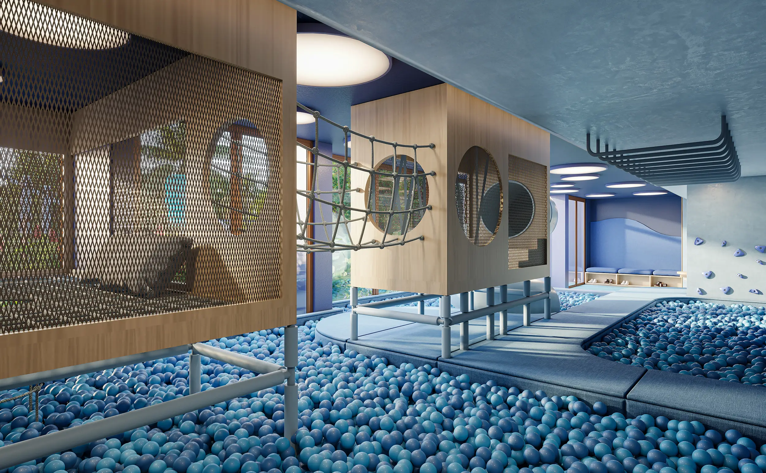 In the Park - Cidade Jardim -- ILUSTRAÇÃO ARTÍSTICA - BRINQUEDOTECA KIDS