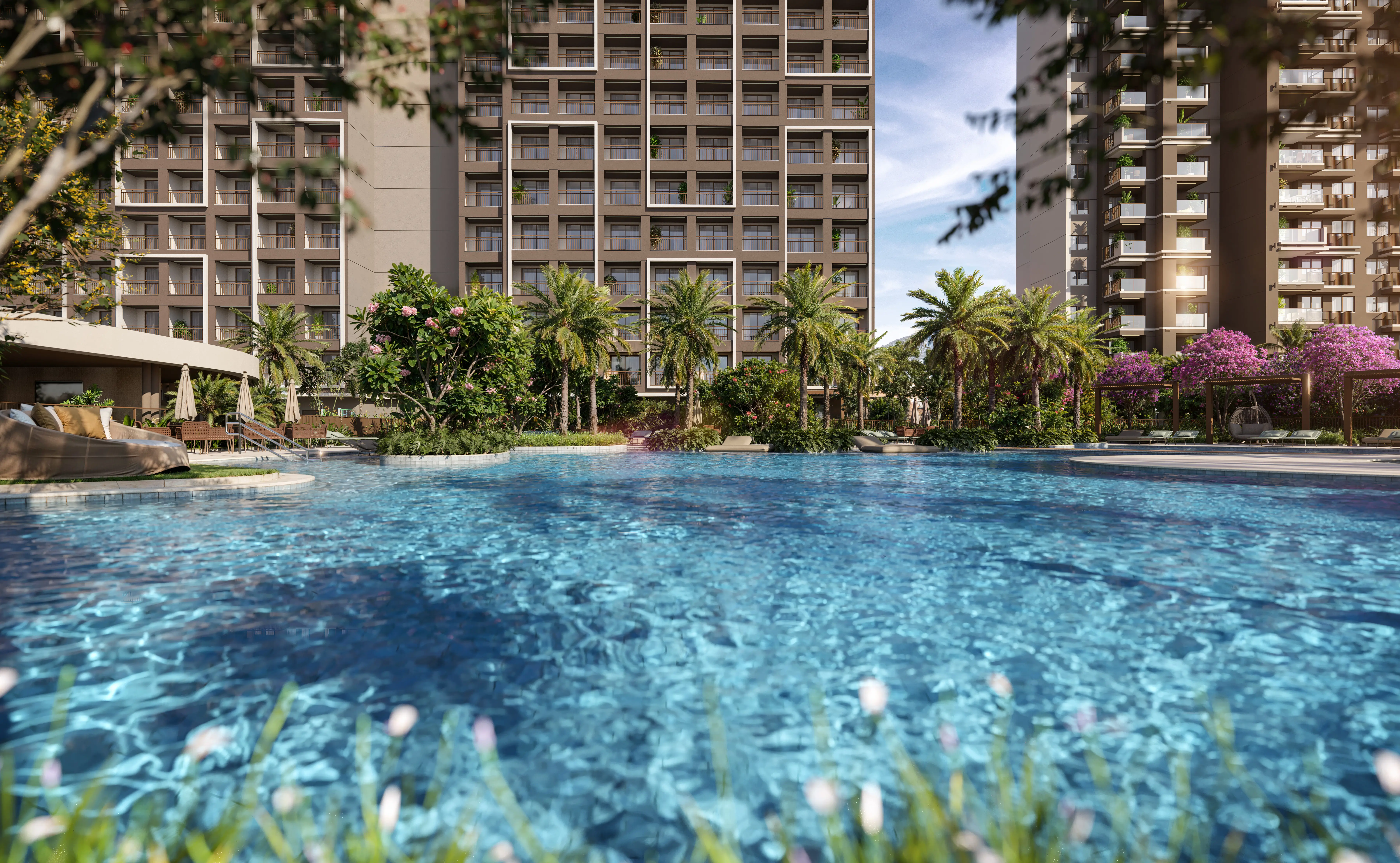 In the Park - Cidade Jardim -- ILUSTRAÇÃO ARTÍSTICA - PISCINAS IN THE PARK