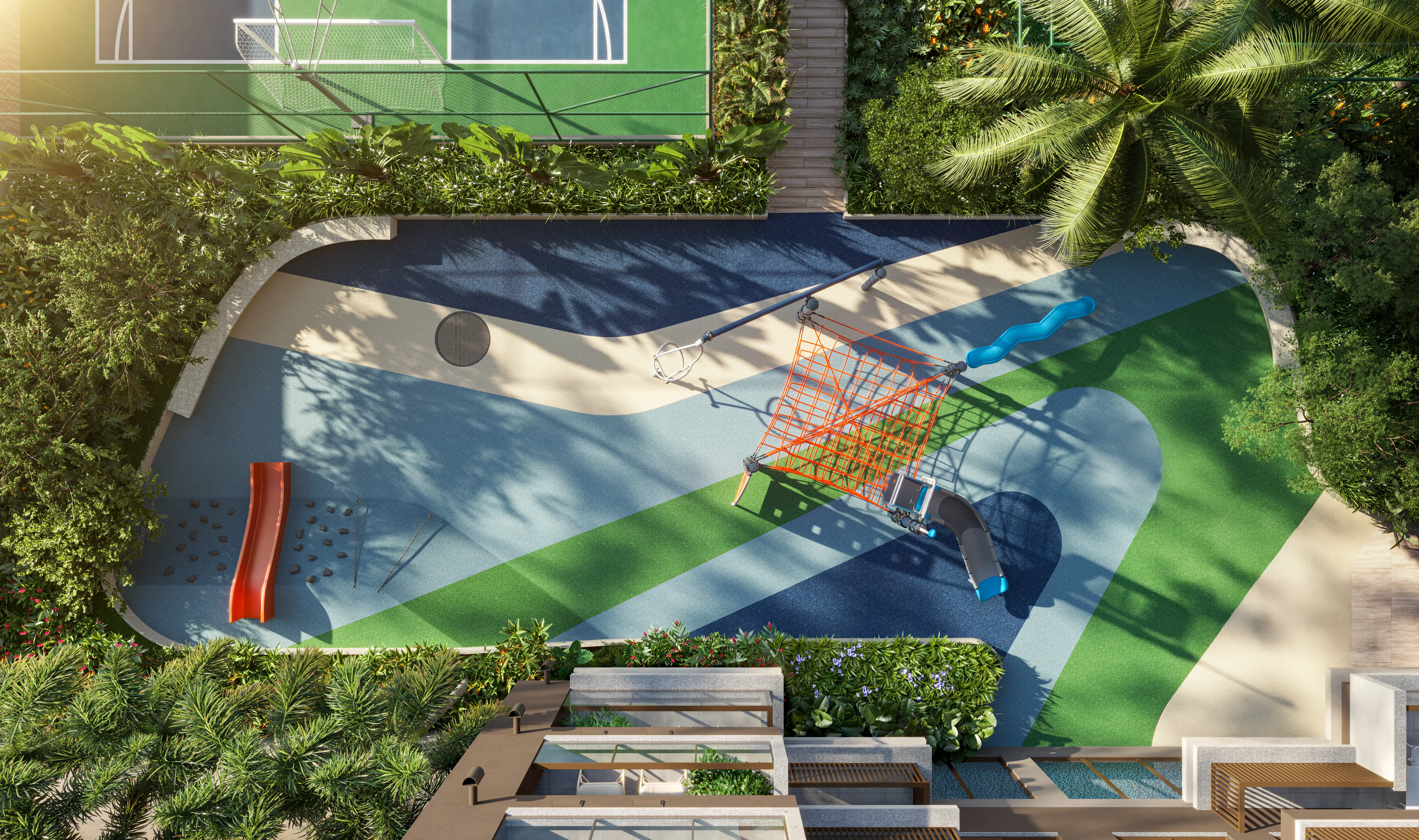 In the Park - Cidade Jardim -- ILUSTRAÇÃO ARTÍSTICA - PLAYGROUND KIDS