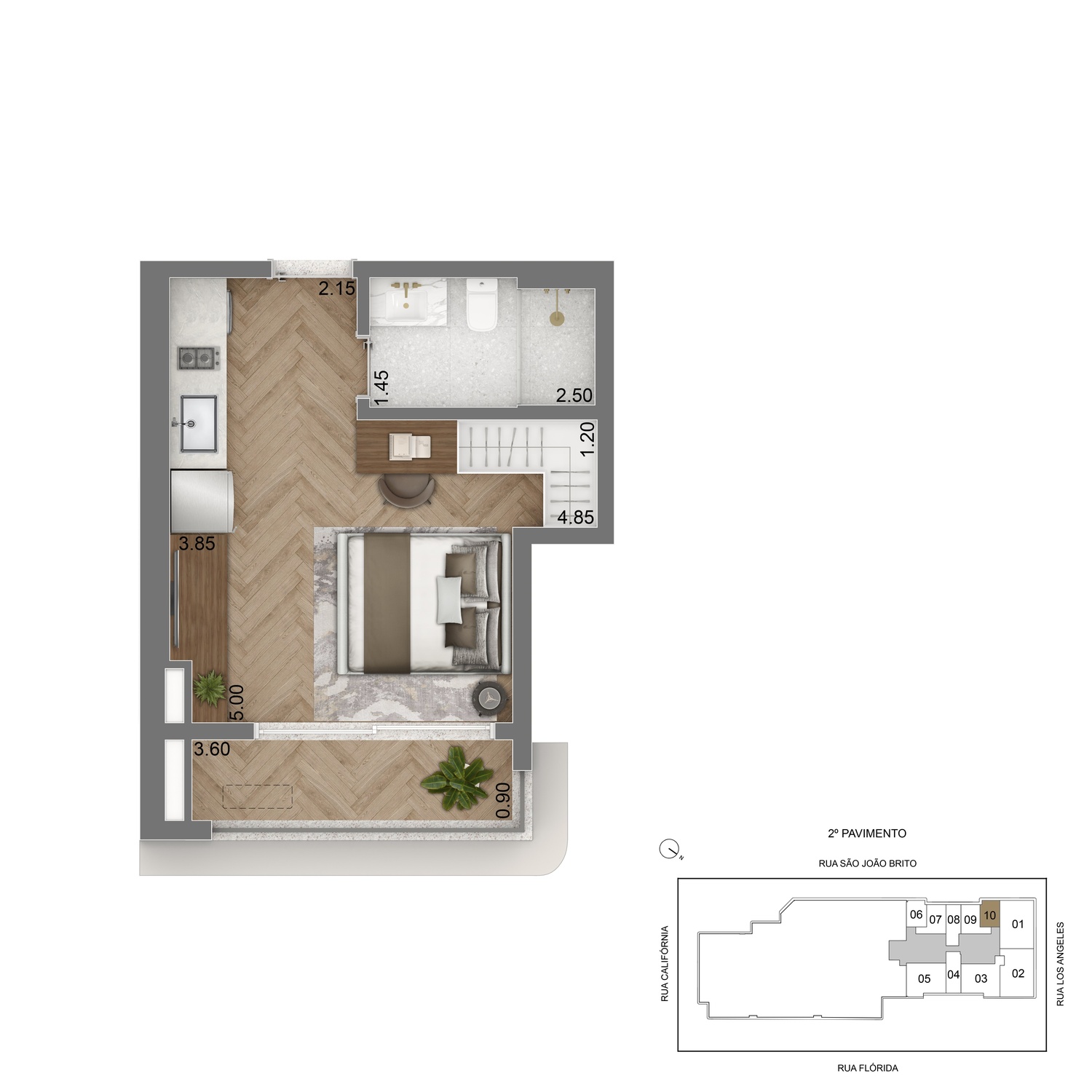 Planta Studio HMP