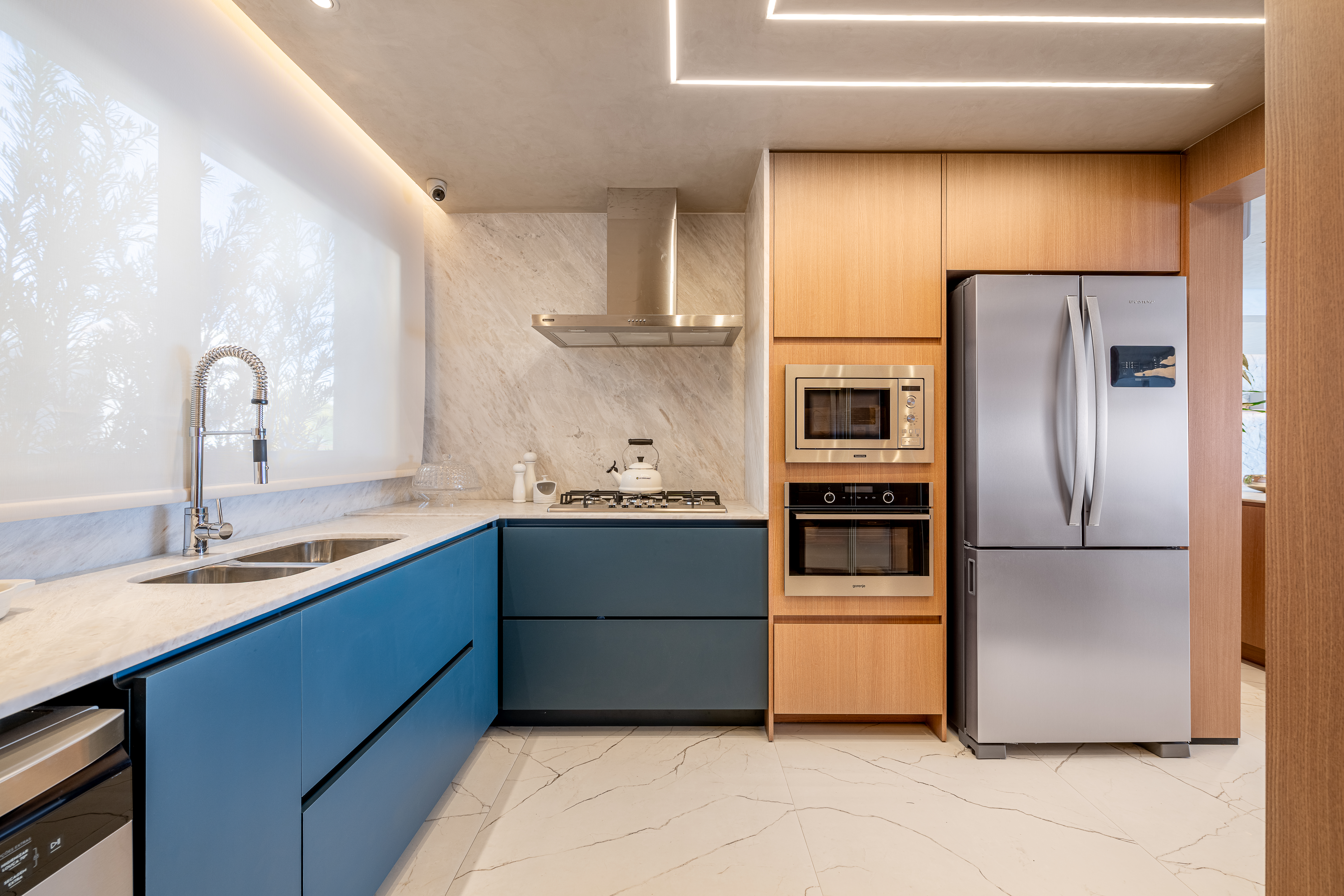 Imagem real do apartamento decorado