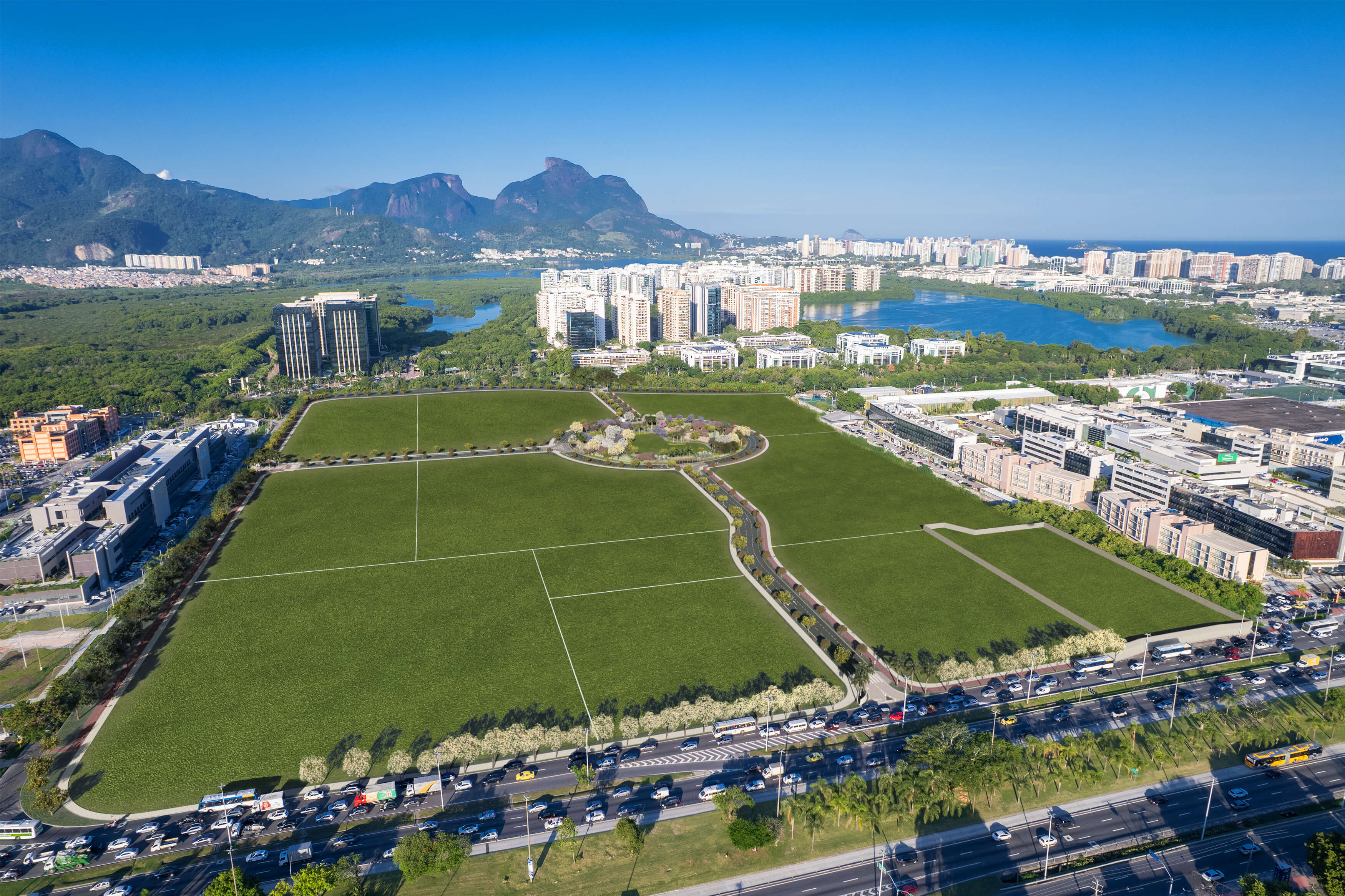 Park Avenue - Vista área - Barra da Tijuca
