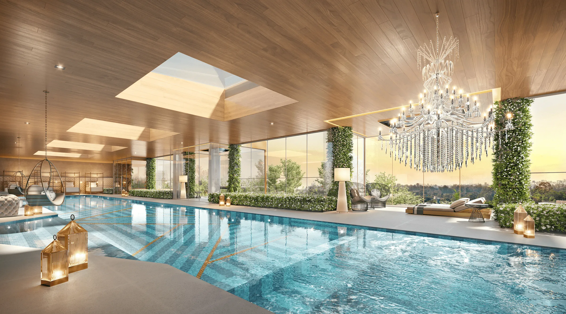 Perspectiva Ilustrada do Yoo Clubhouse