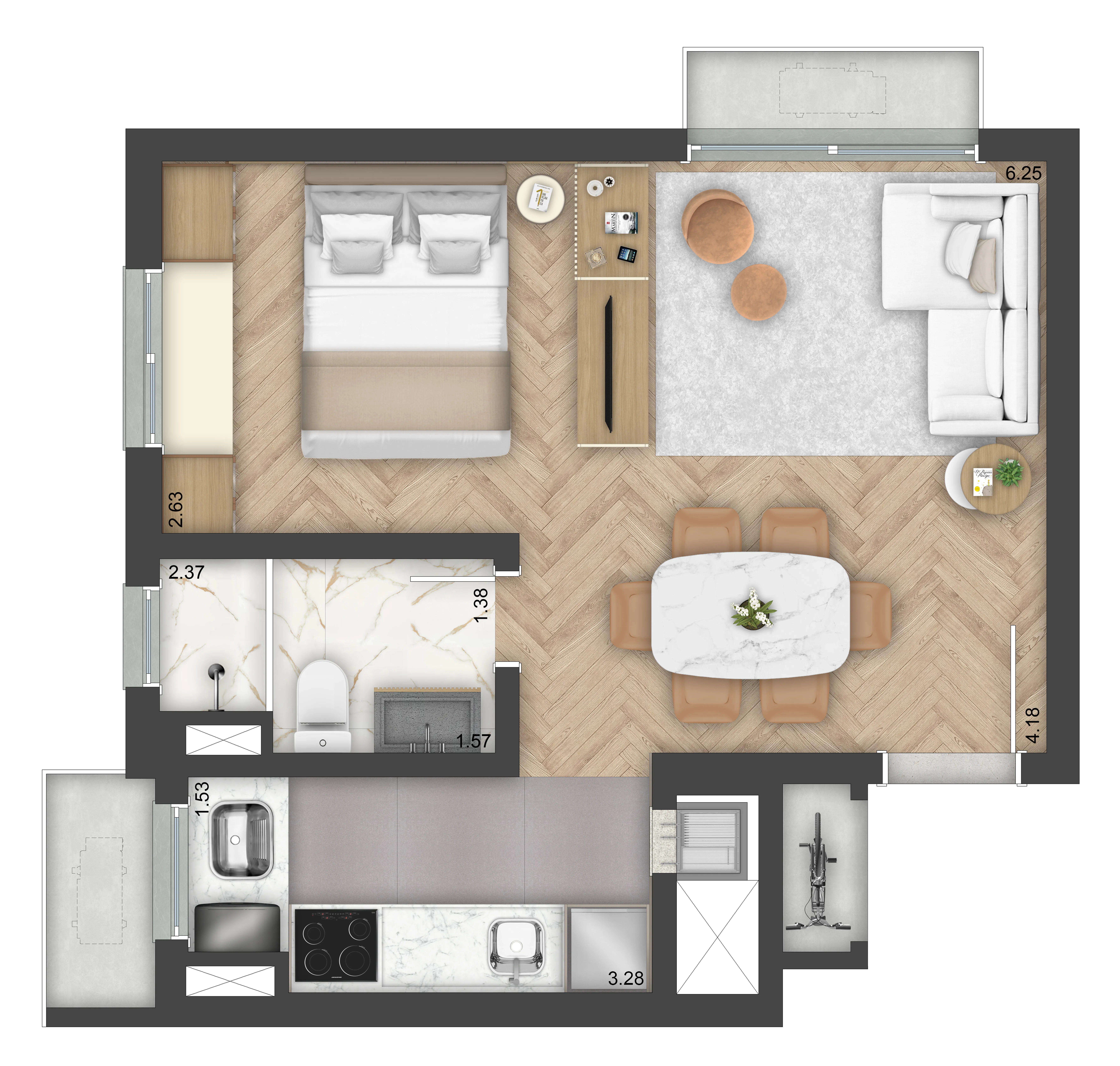 Planta 1 dorm.