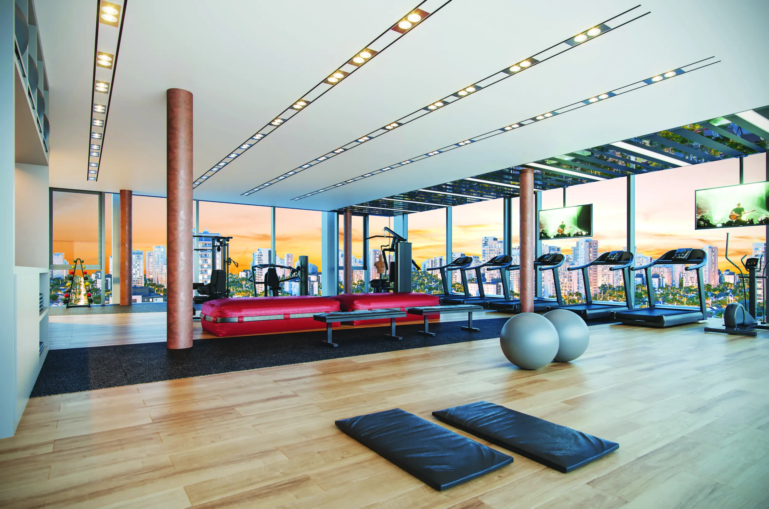 Perspectiva Ilustrada do Fitness
