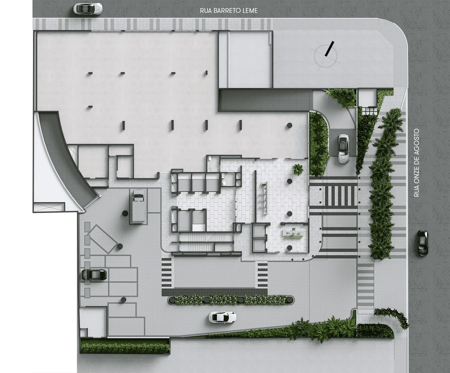 Perspectiva Ilustrada da Implantação