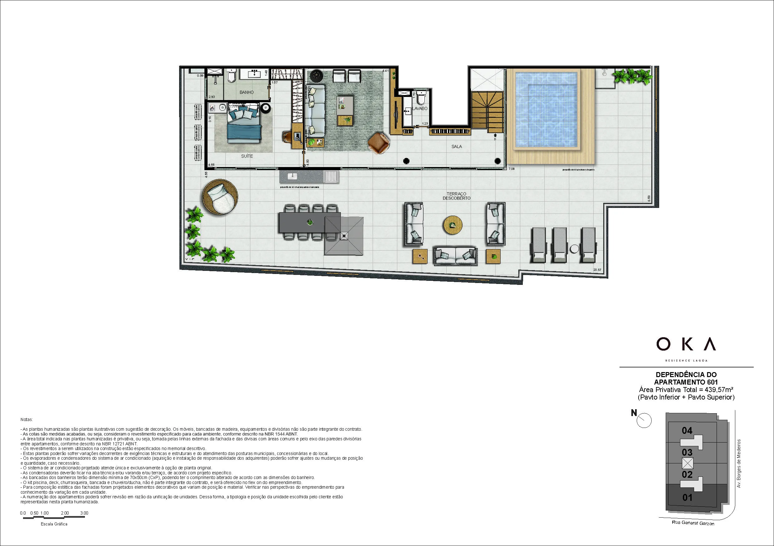 Cobertura Duplex Coluna 01(Pavimento Superior)